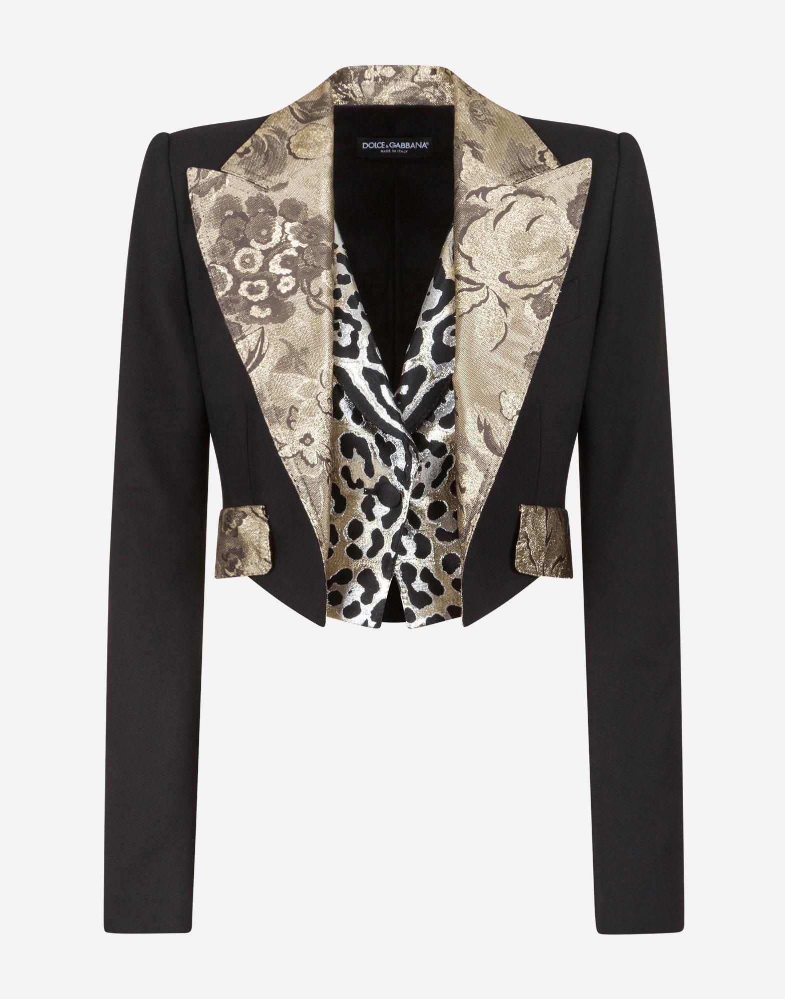 Lyst - Dolce & Gabbana Single-breasted Wool Blazer in Black