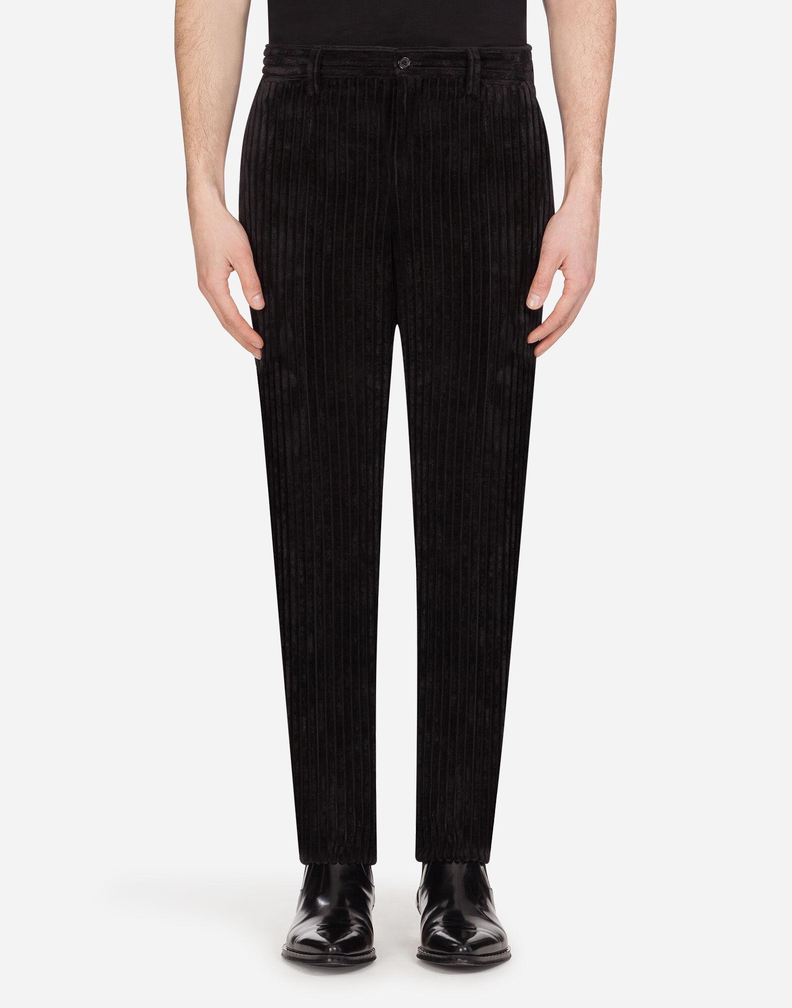 black corduroy pants