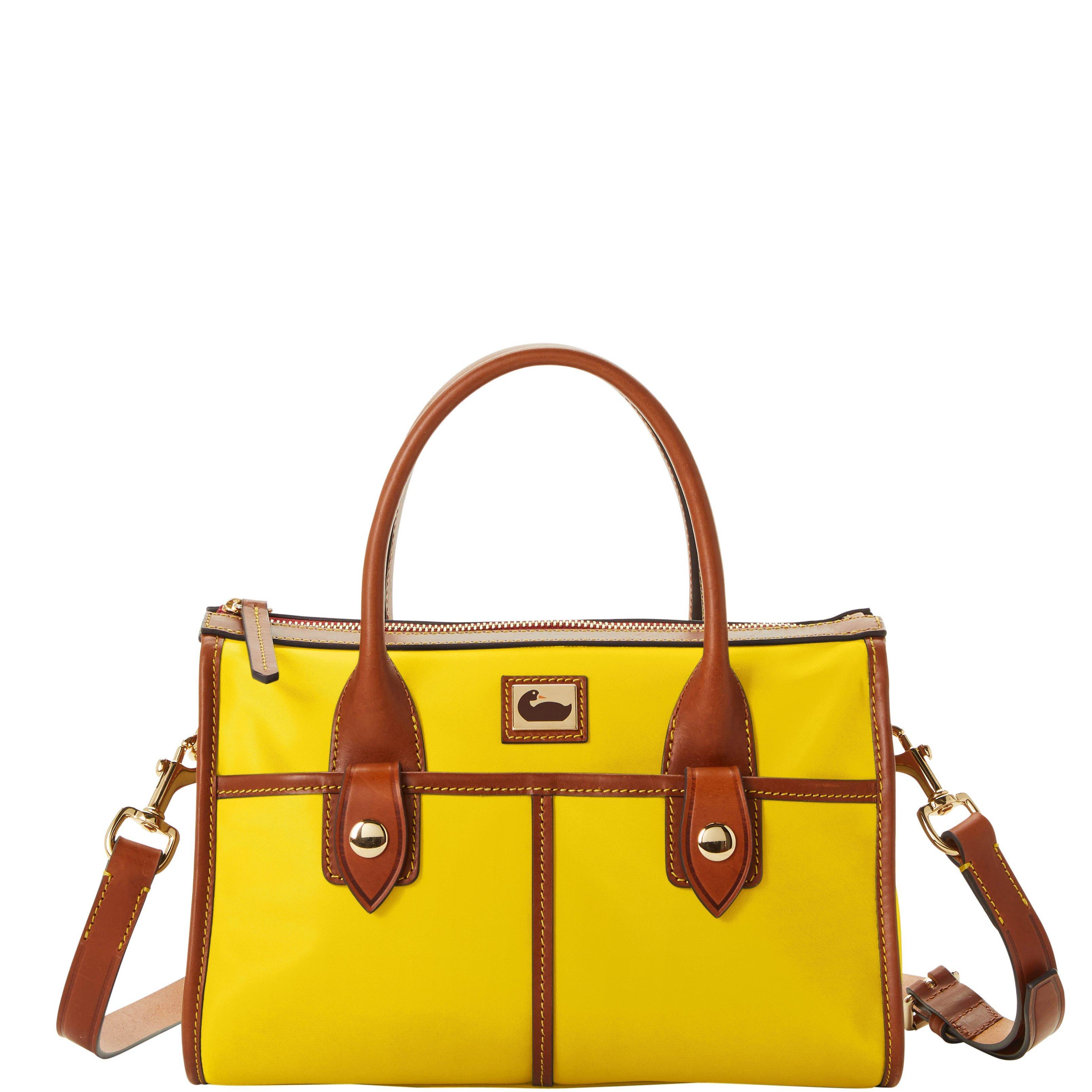 Dooney & Bourke Wayfarer Small Satchel in Yellow - Lyst