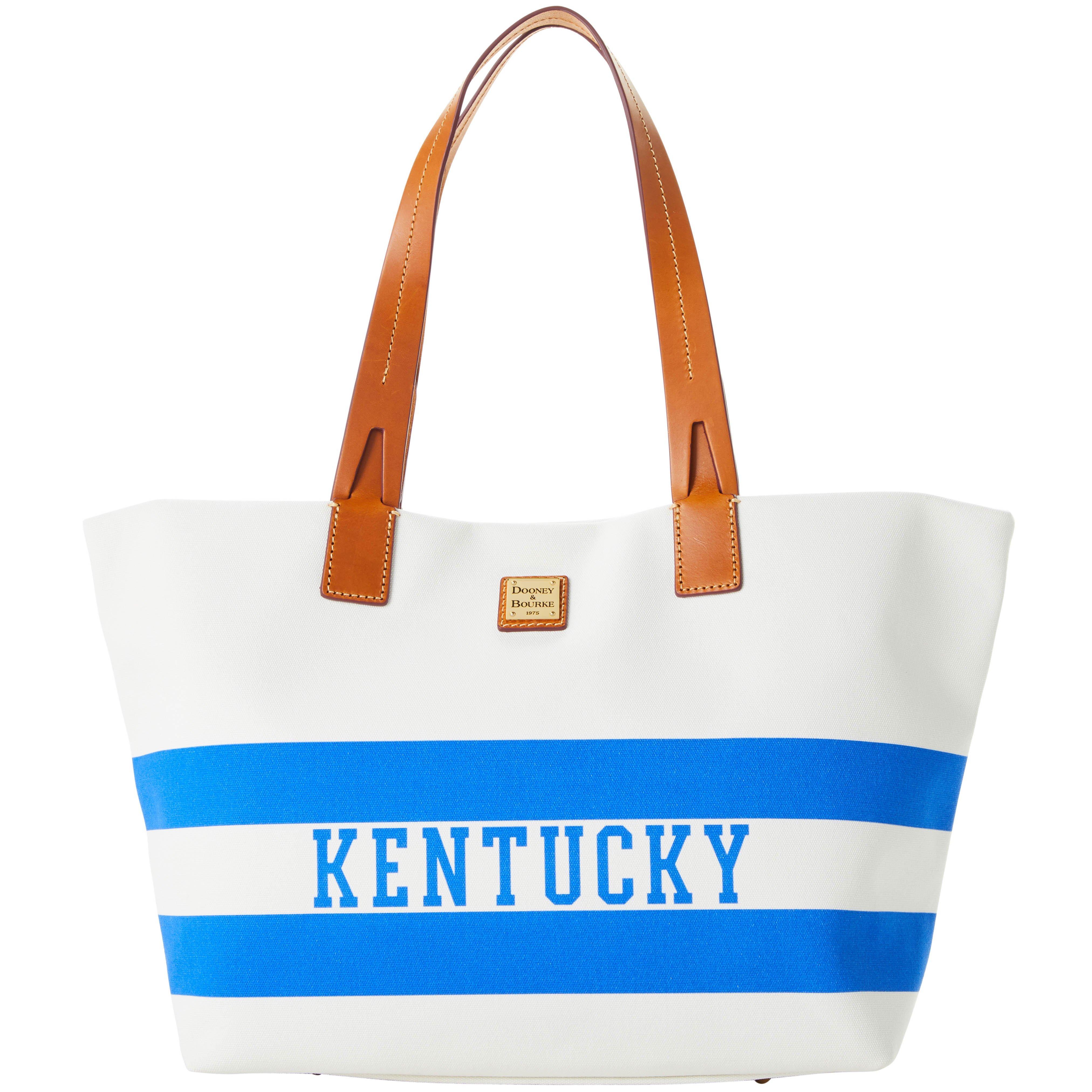 Dooney & Bourke Cotton Ncaa Kentucky Tote in Blue Lyst