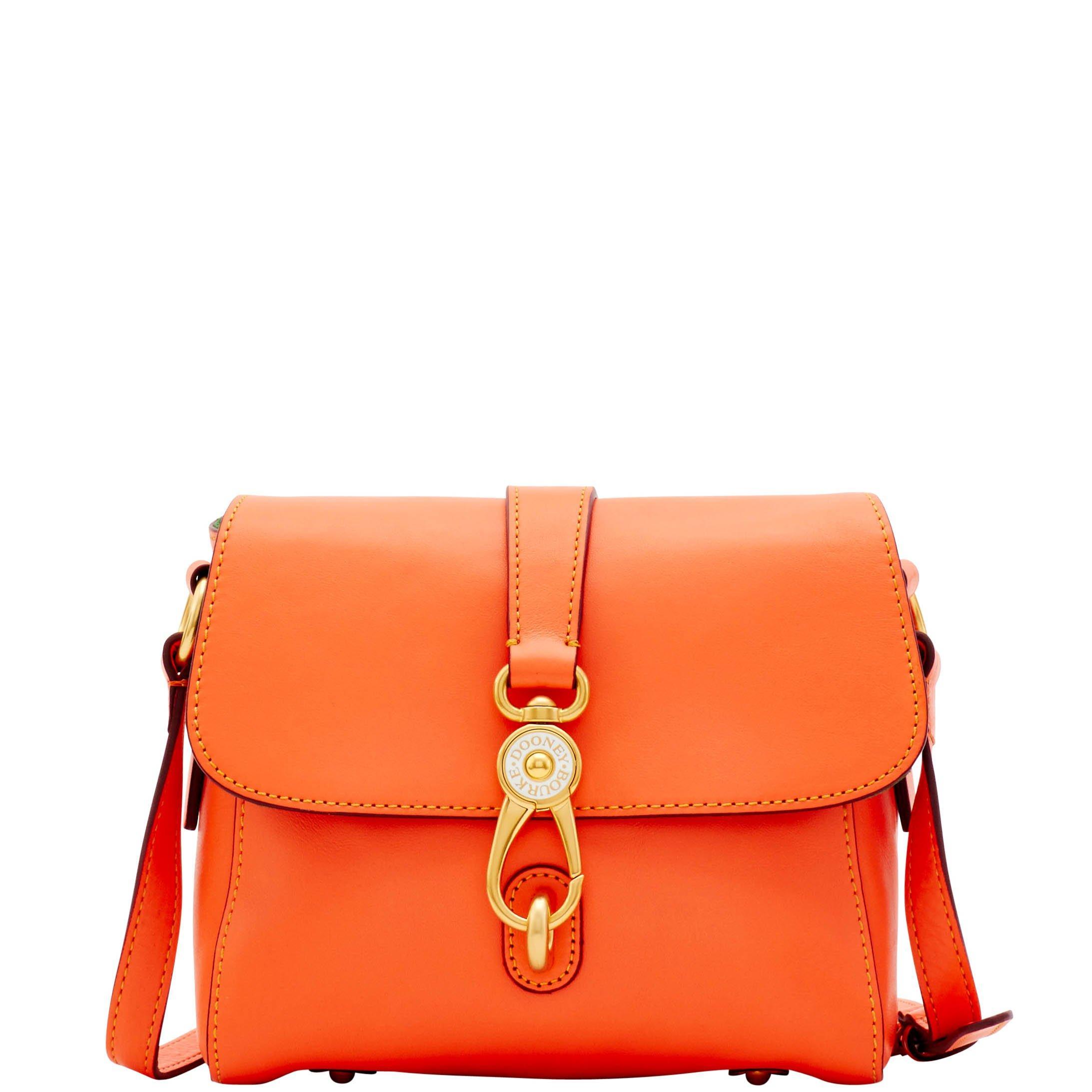 Dooney & Bourke Florentine Small Ashley Messenger Bag in Orange - Lyst