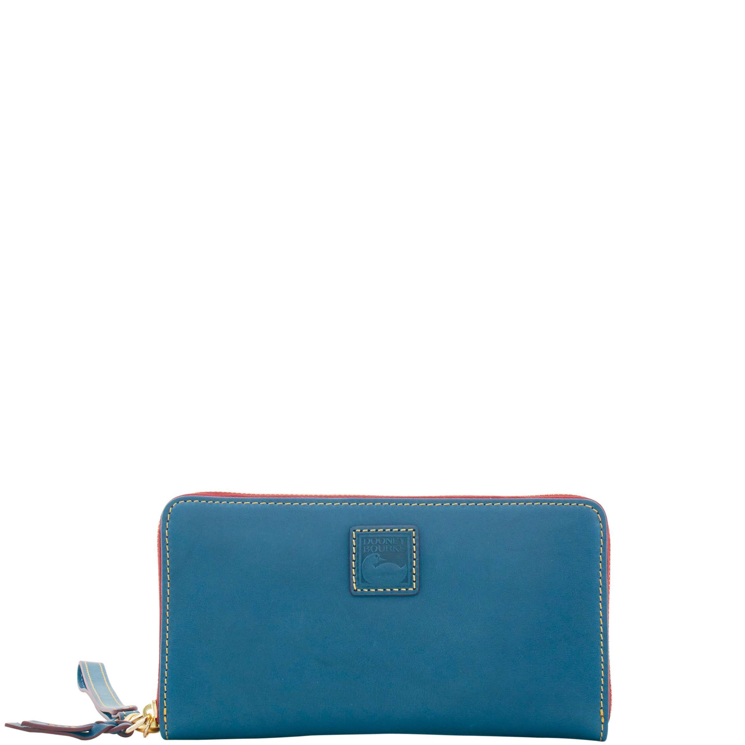 florentine large zip around wristlet