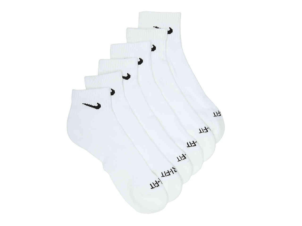 Nike Performance Cotton Cushioned Ankle Socks in White for Men - Lyst