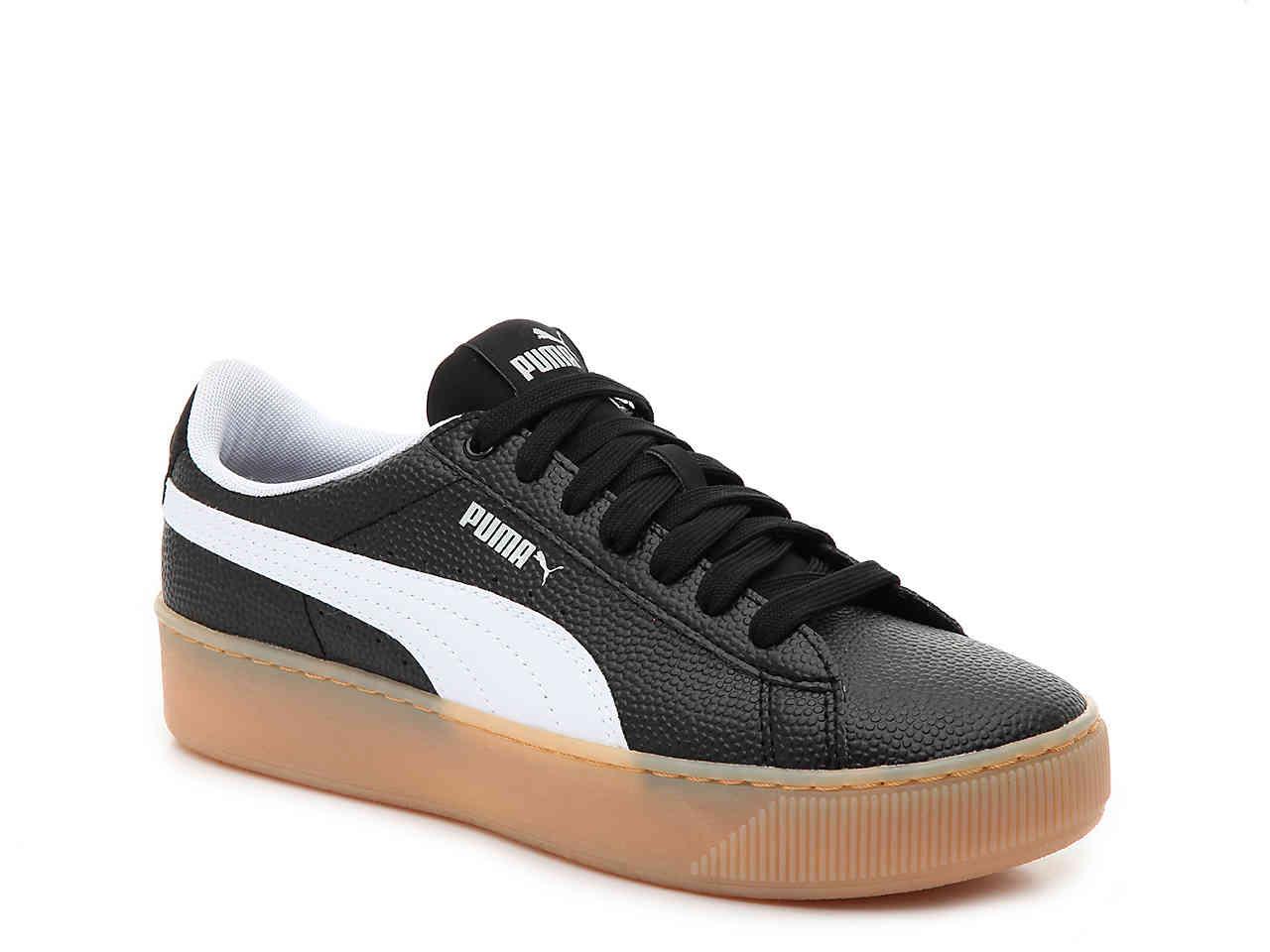Lyst - Puma Vikky Platform Sneaker in Black - Save 15.714285714285708%