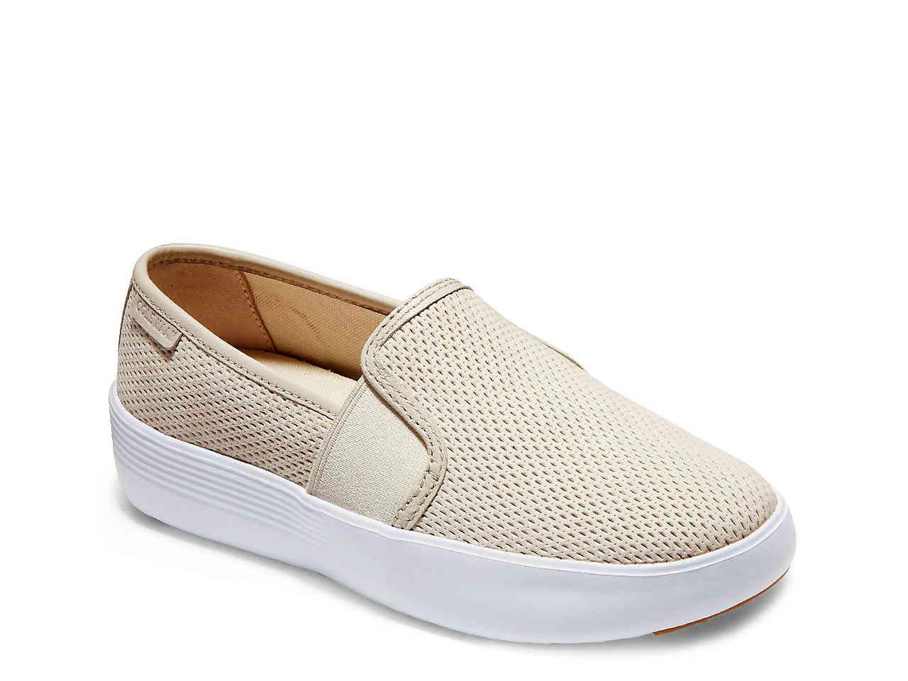 cole haan grand court leather platform sneaker