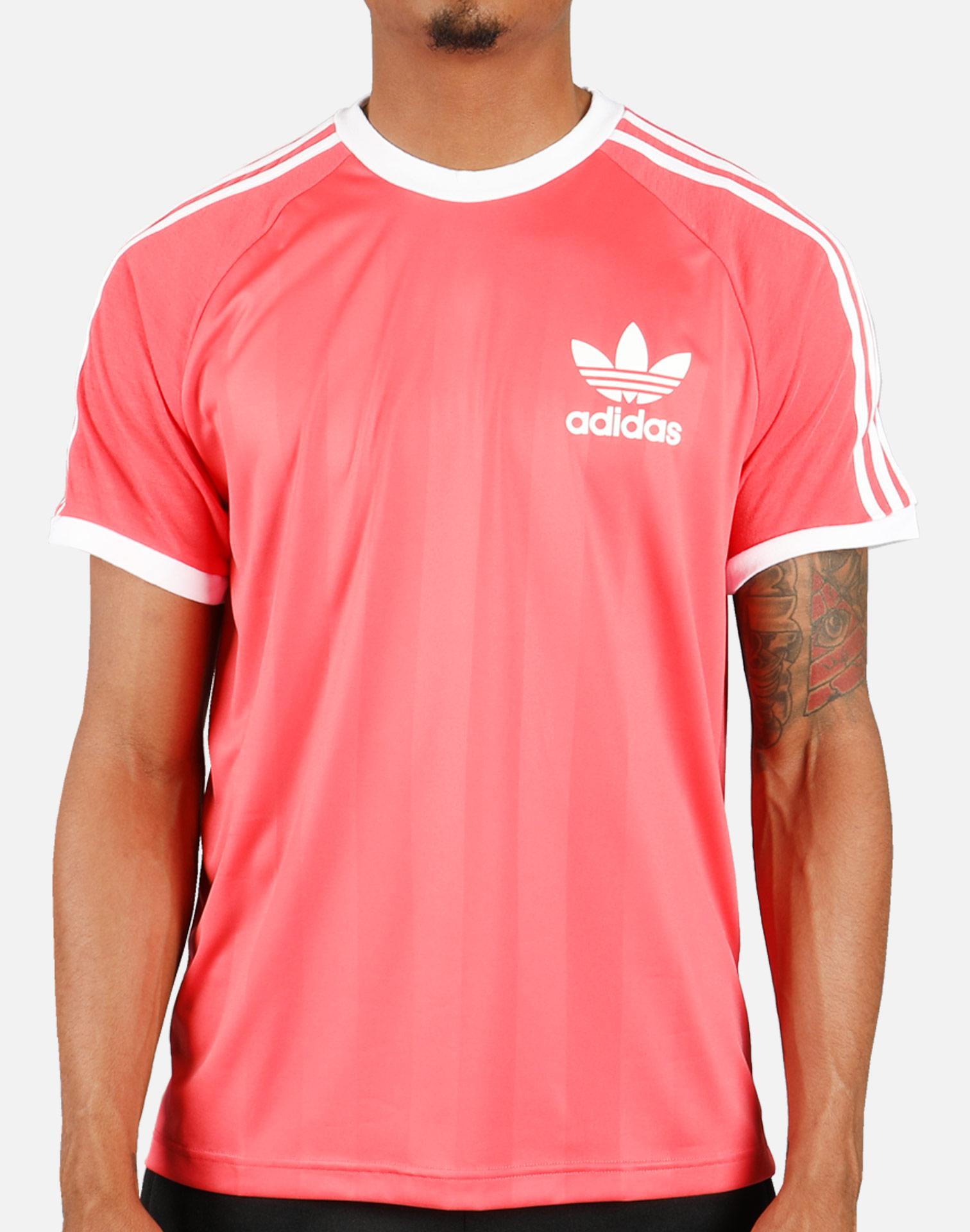 adidas california tee pink