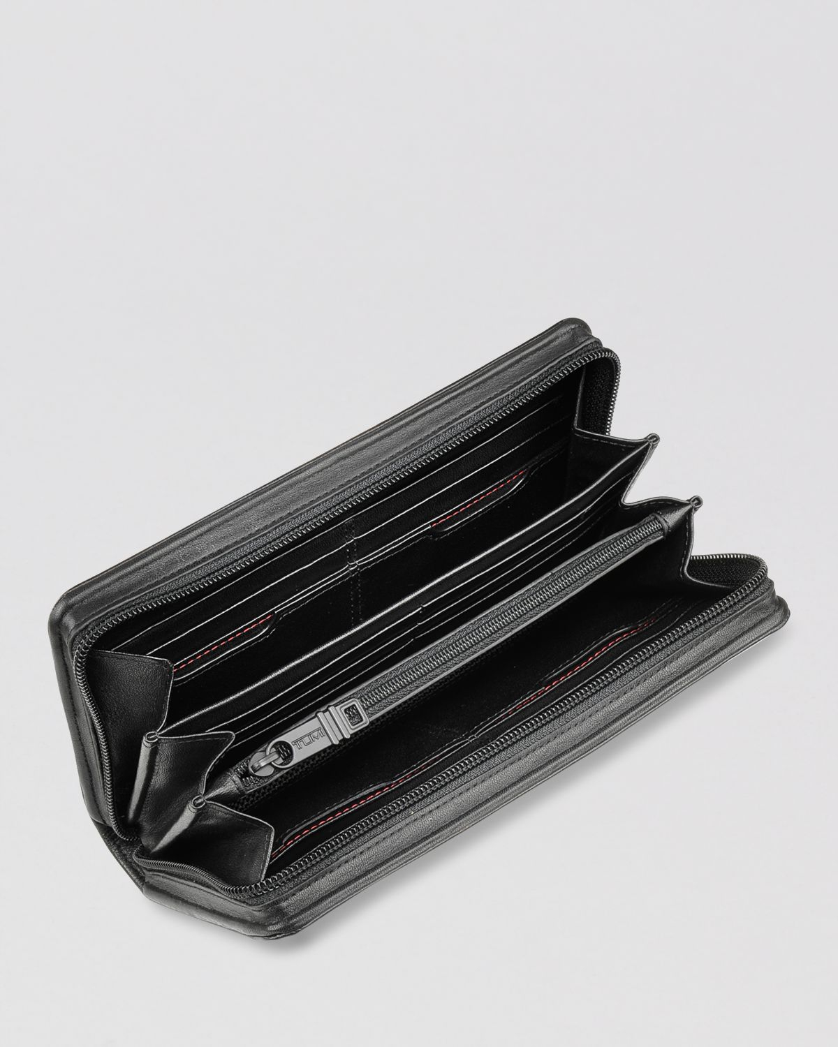 Tumi Delta Zip-Around Travel Wallet in Black for Men | Lyst