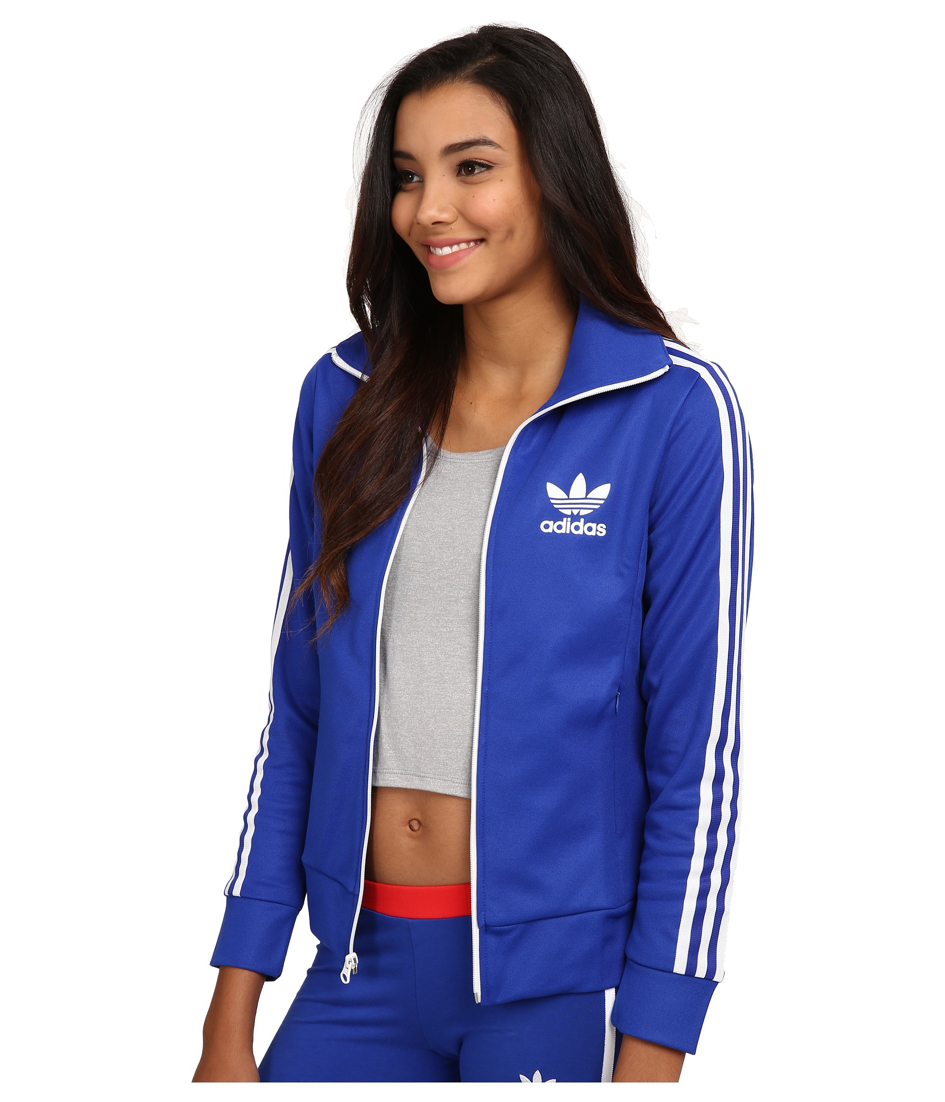 Lyst - adidas Originals Europa Track Top in Blue