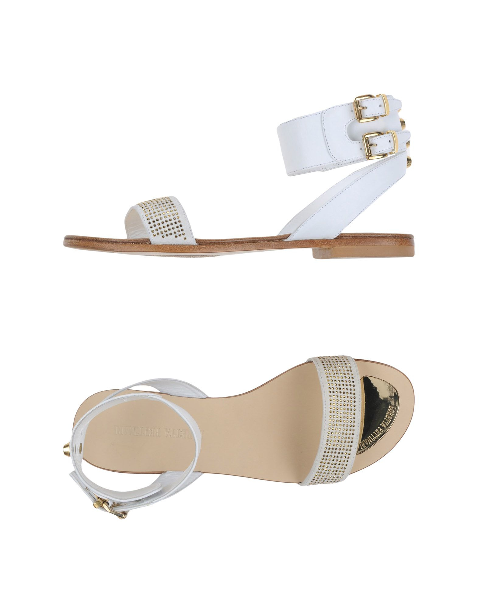 Loretta Pettinari Sandals in White - Lyst