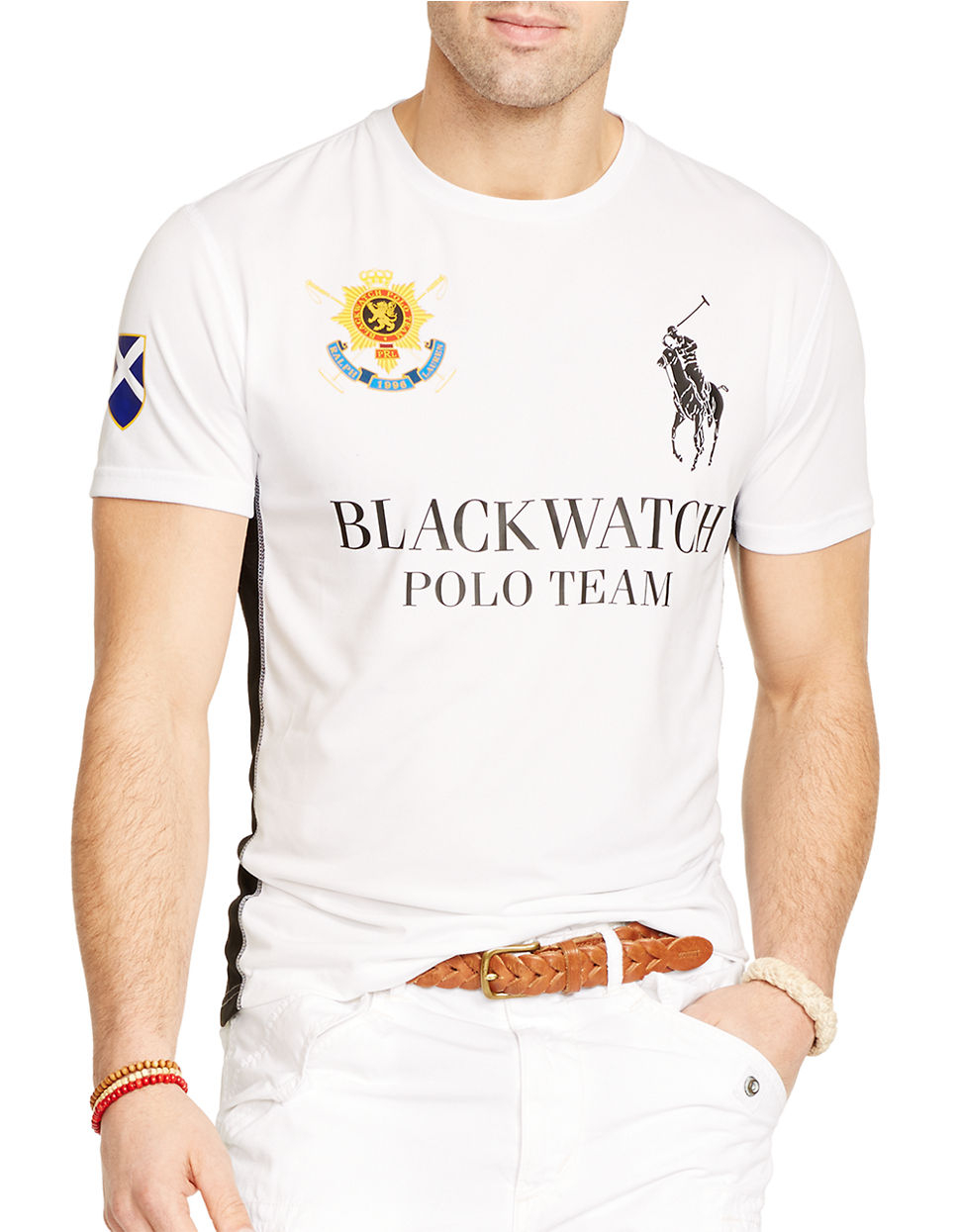 polo ralph lauren black watch t shirt