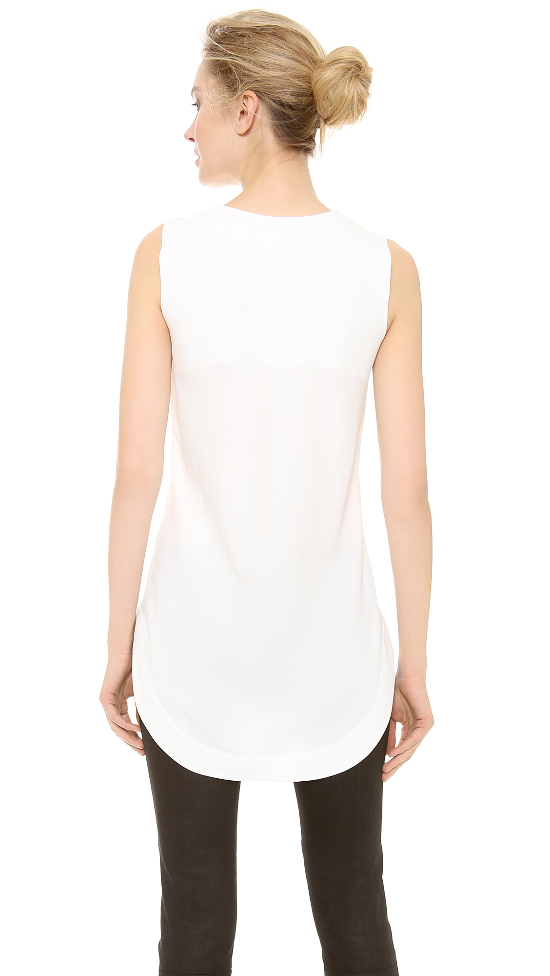 sleeveless tunic tops uk