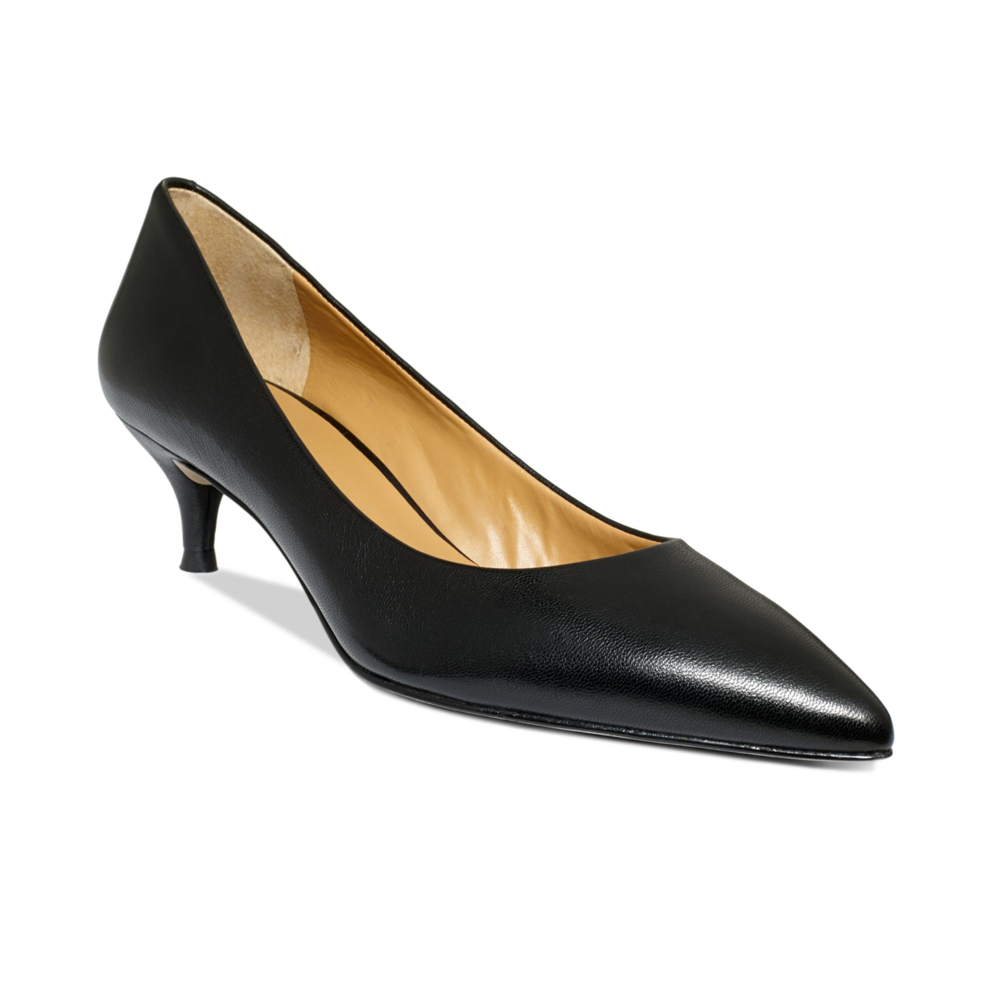 Nine west Illumie Kitten Heel Pumps in Black | Lyst