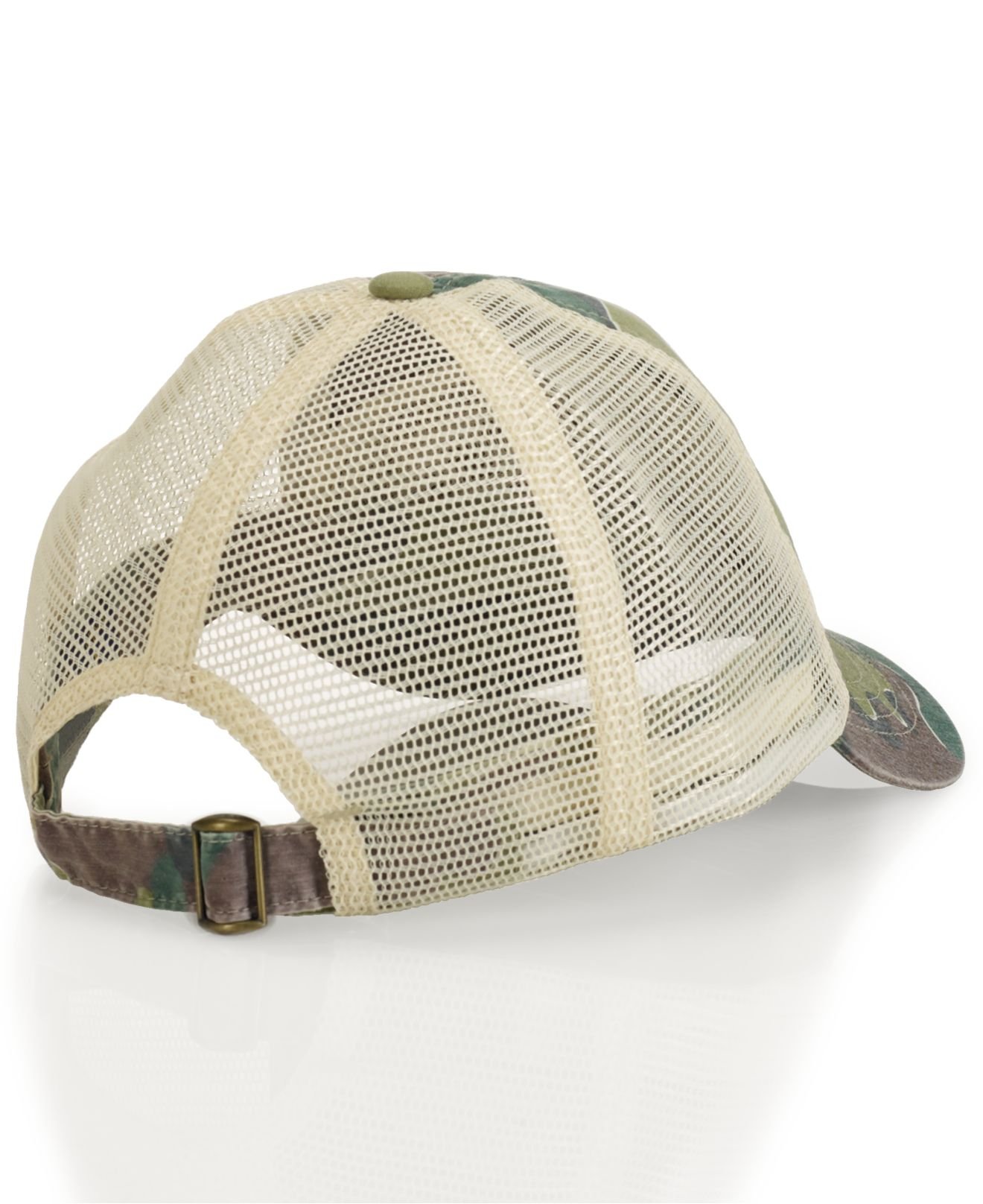 Lyst - Polo Ralph Lauren Camo Trucker Hat in Green for Men