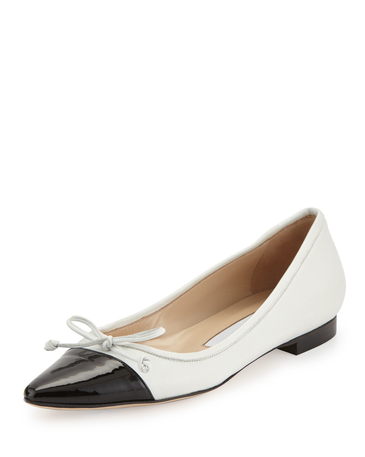 pointed ballerina flats