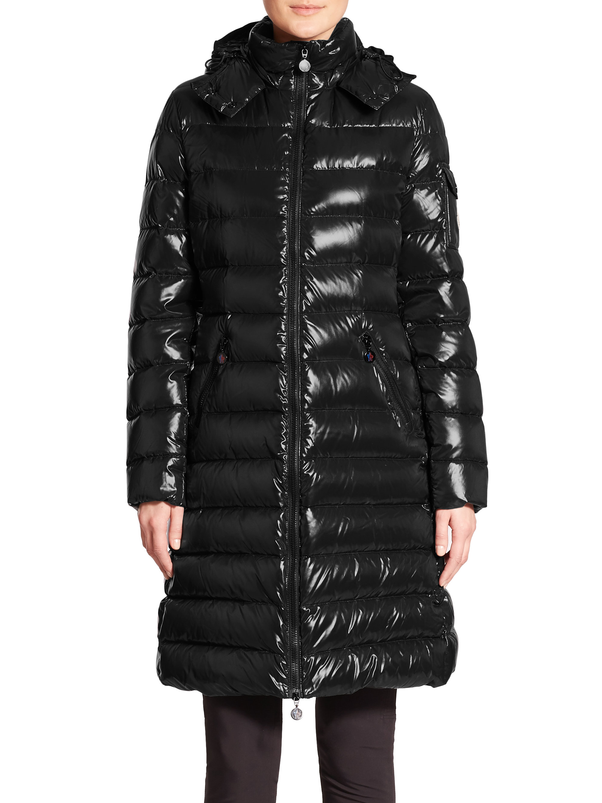 moncler long quilted coat with hood moncler long quilted coat with hood