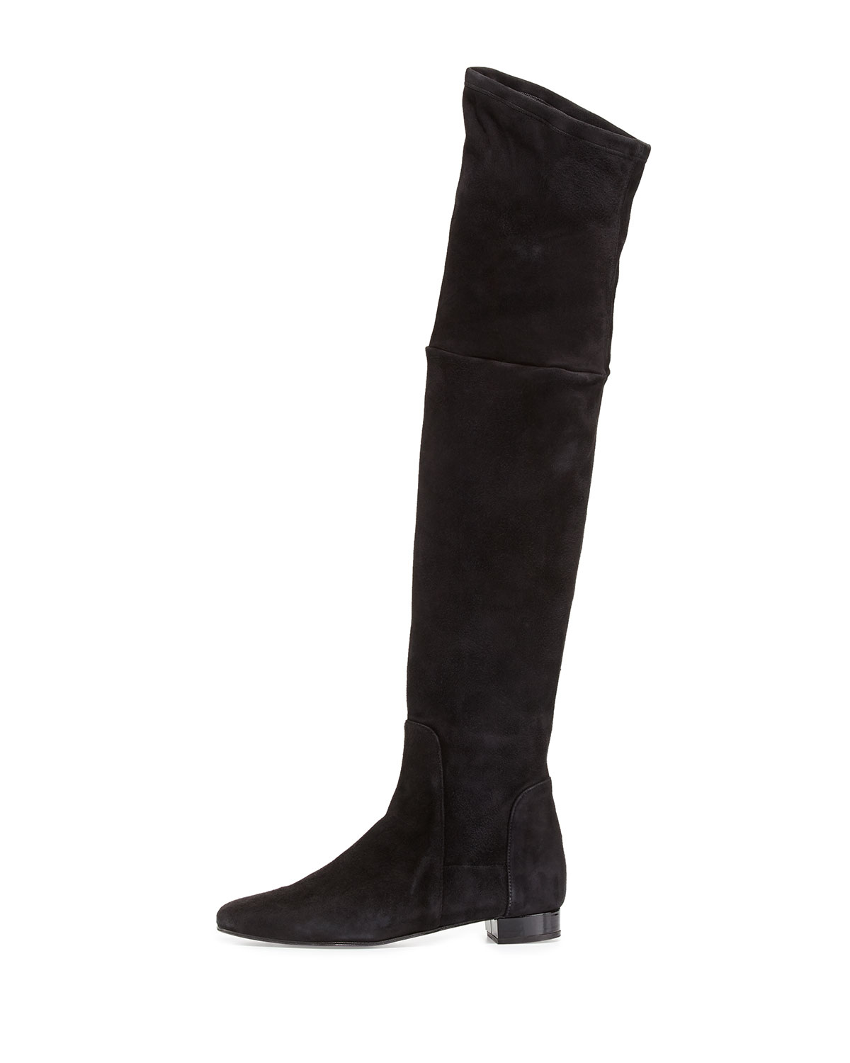 the knee boots black suede delman evoke suede the knee boots in black lyst the knee boots black suede delman evoke suede the knee boots in black lyst