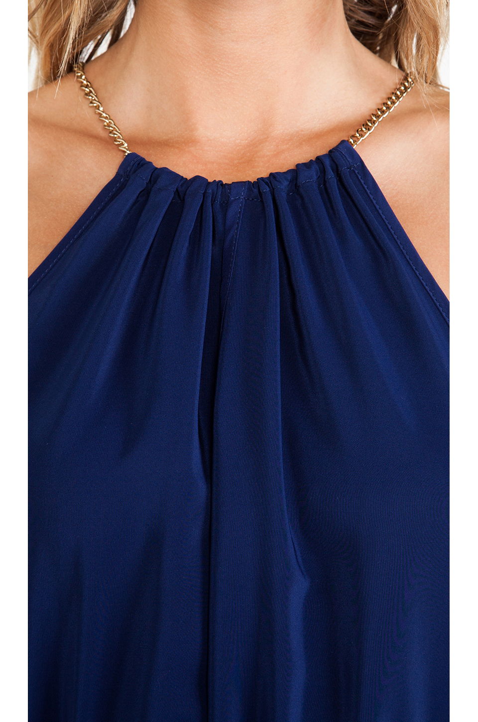 Images of dress with chain in neck of dress Images of dress with chain in neck of dress