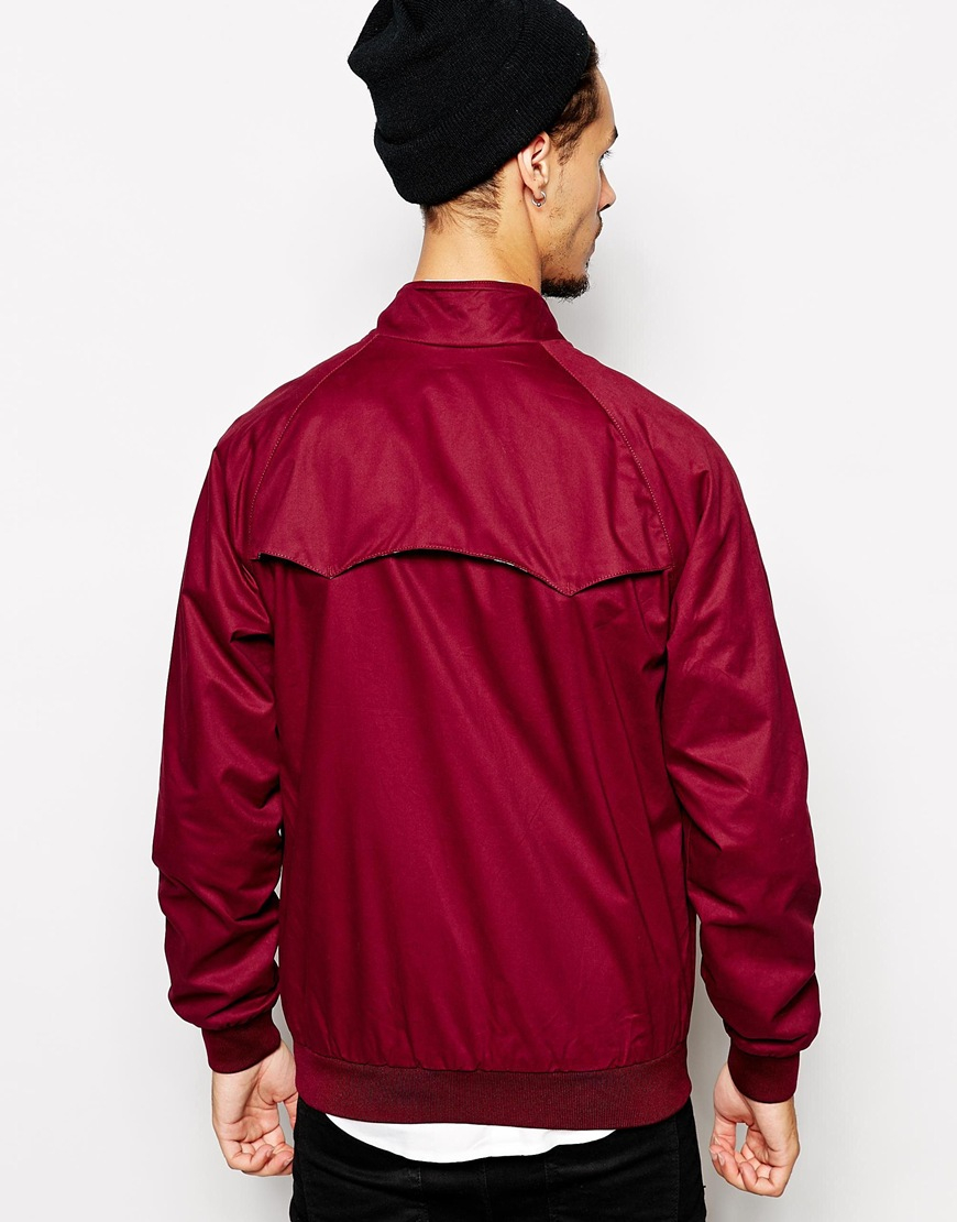 Download Lyst - Ben Sherman Harrington Jacket in Red for Men