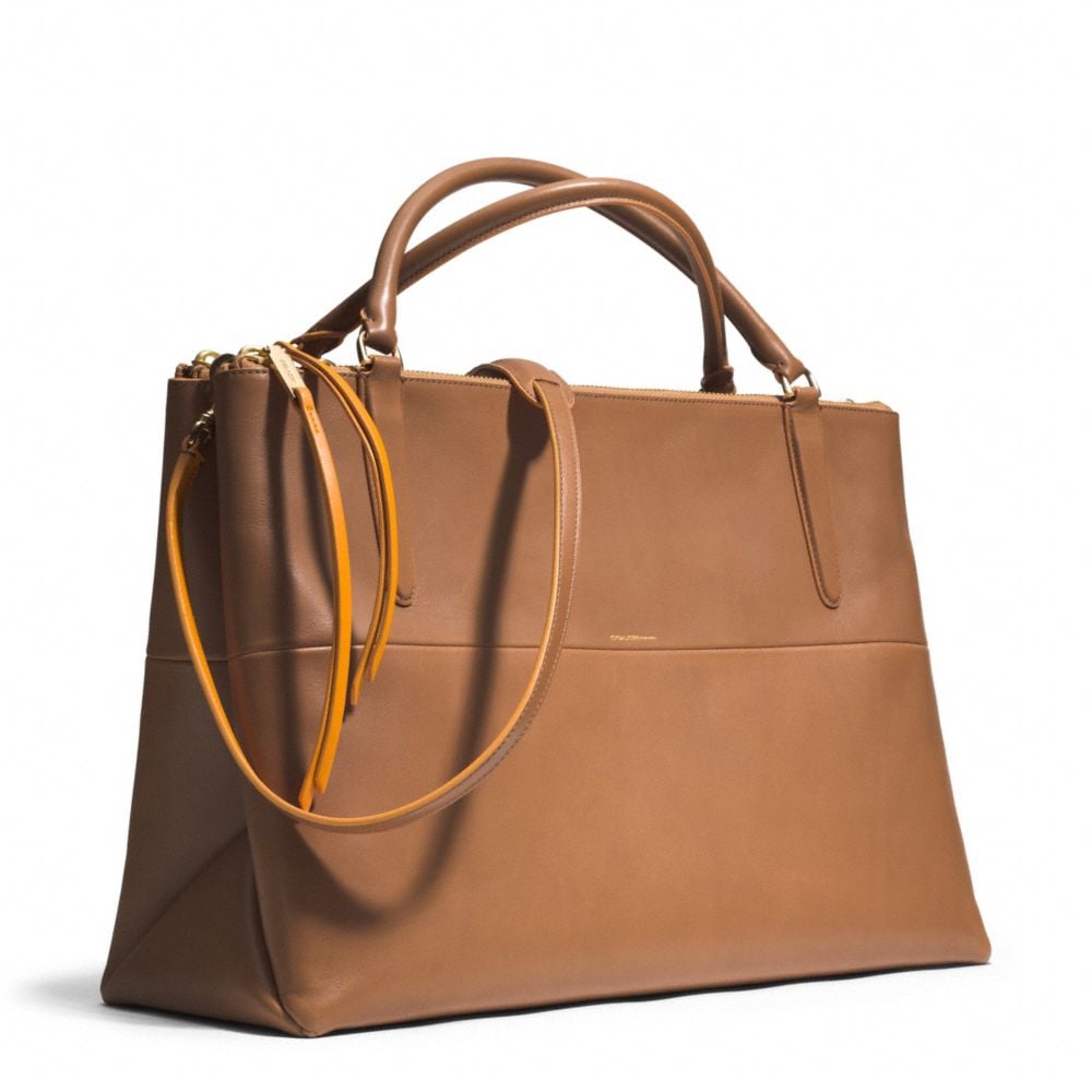 Lyst - Coach The Large Borough Bag in Edgepaint Leather in Brown