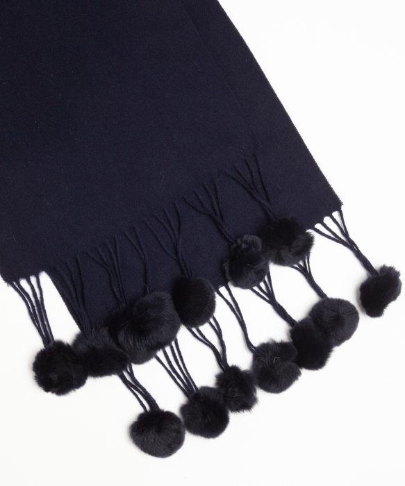 fur scarf pom rabbit pom Scarf La Poms Rabbit Wool Fiorentina Lyst Navy Pom Fur fur scarf pom rabbit pom Scarf La Poms Rabbit Wool Fiorentina Lyst Navy Pom Fur