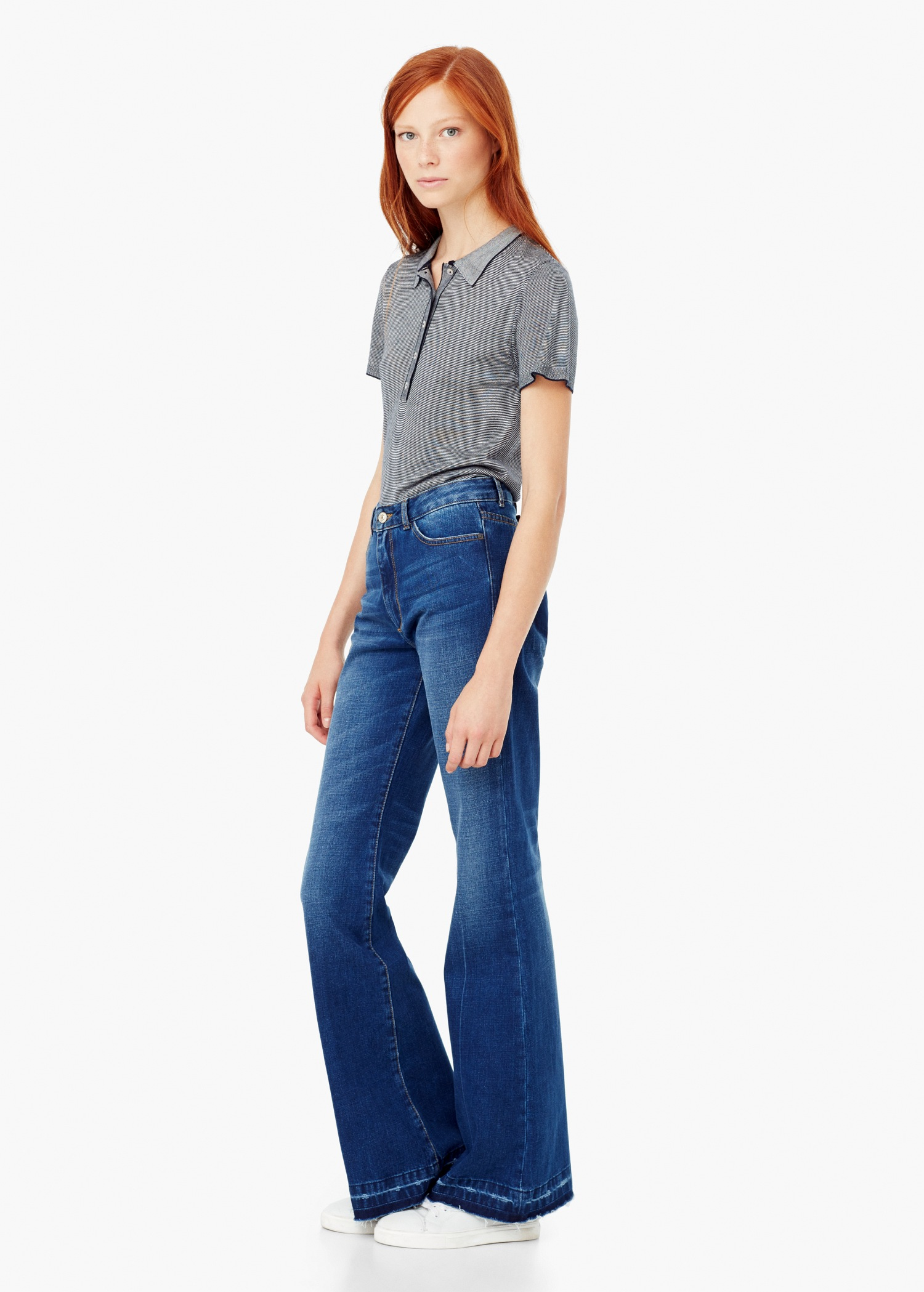 mango flared pants
