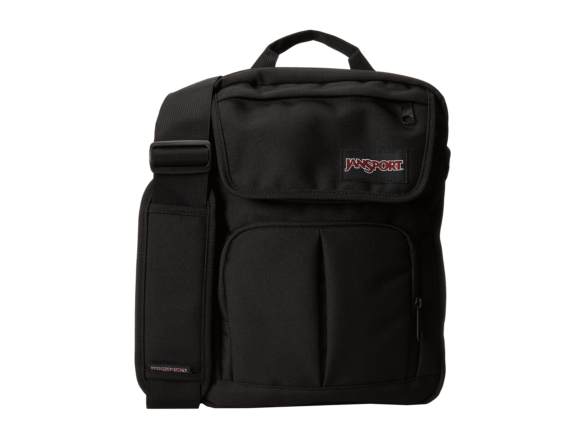Jansport Vertical Messenger in Black for Men Lyst