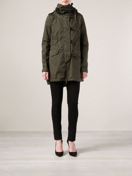 Moncler Argile Jacket in Green | Lyst