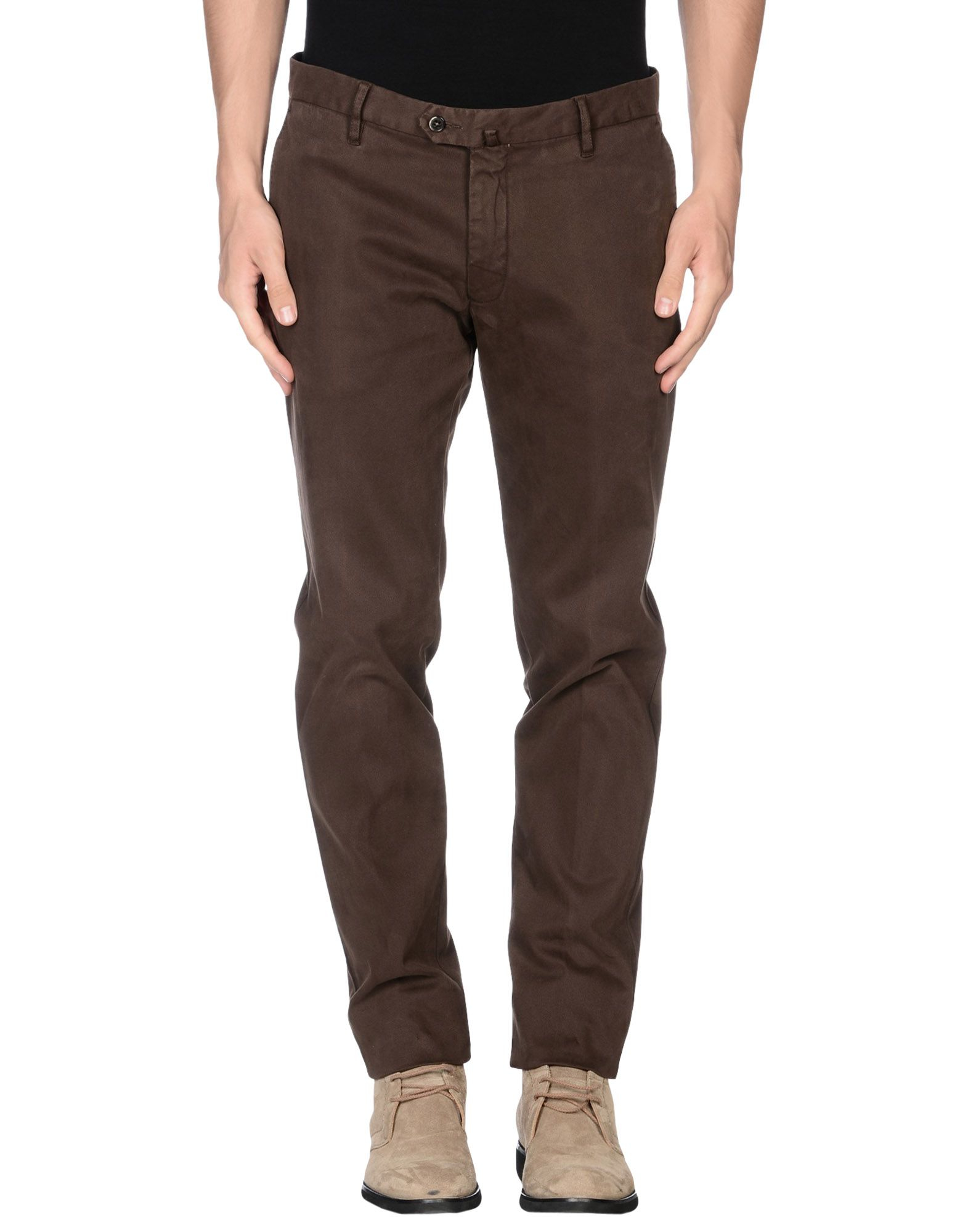 Luigi bianchi mantova Casual Pants in Brown for Men | Lyst