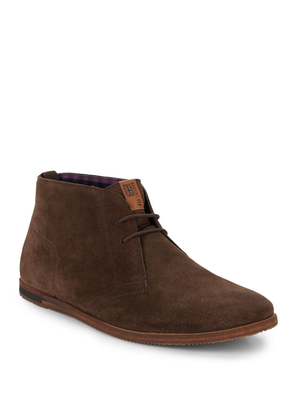 Ben sherman Aberdeen Suede Chukka Boots in Brown for Men | Lyst