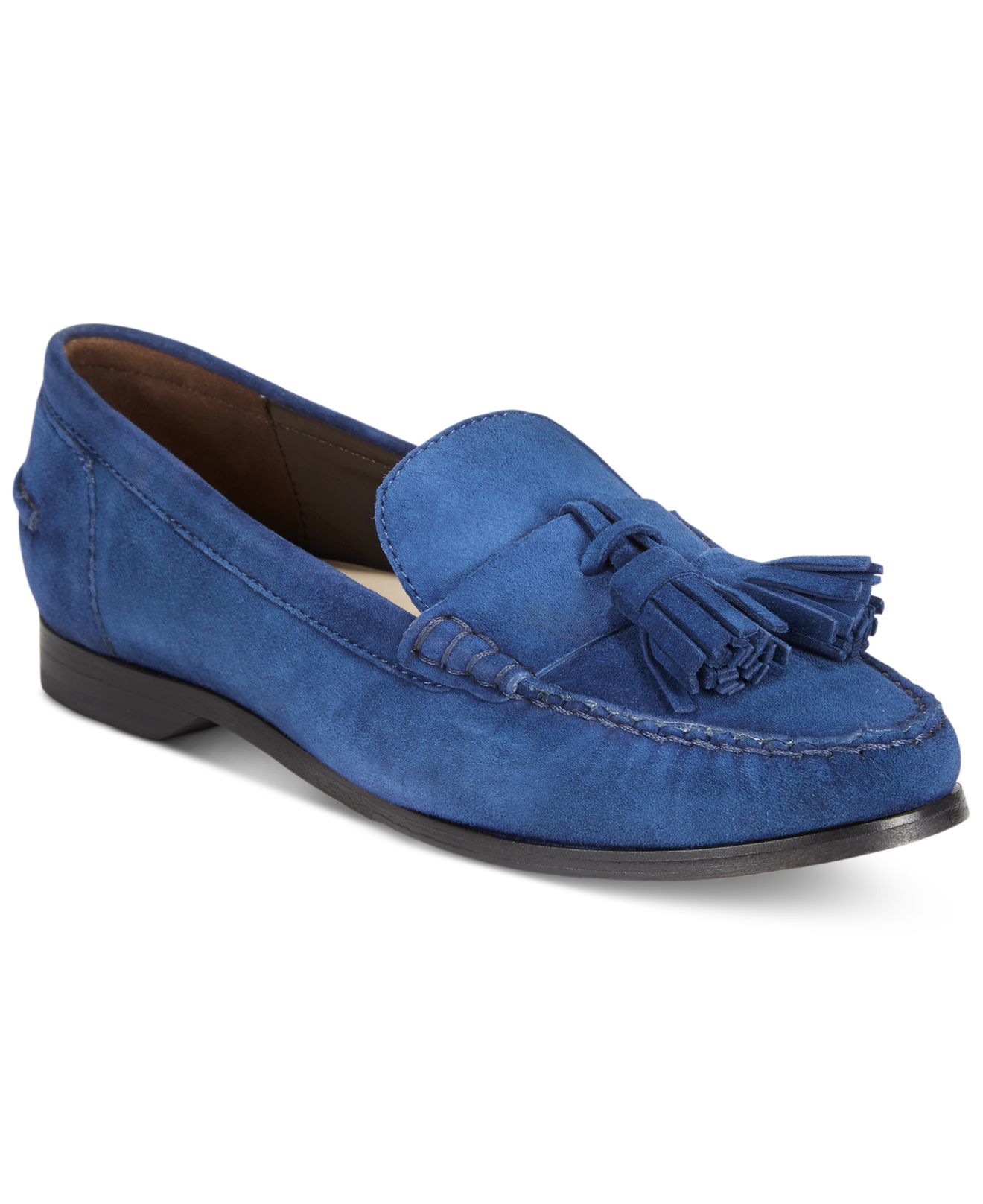 Lyst - Cole Haan Women's Pinch Grand Tassel Loafers in Blue