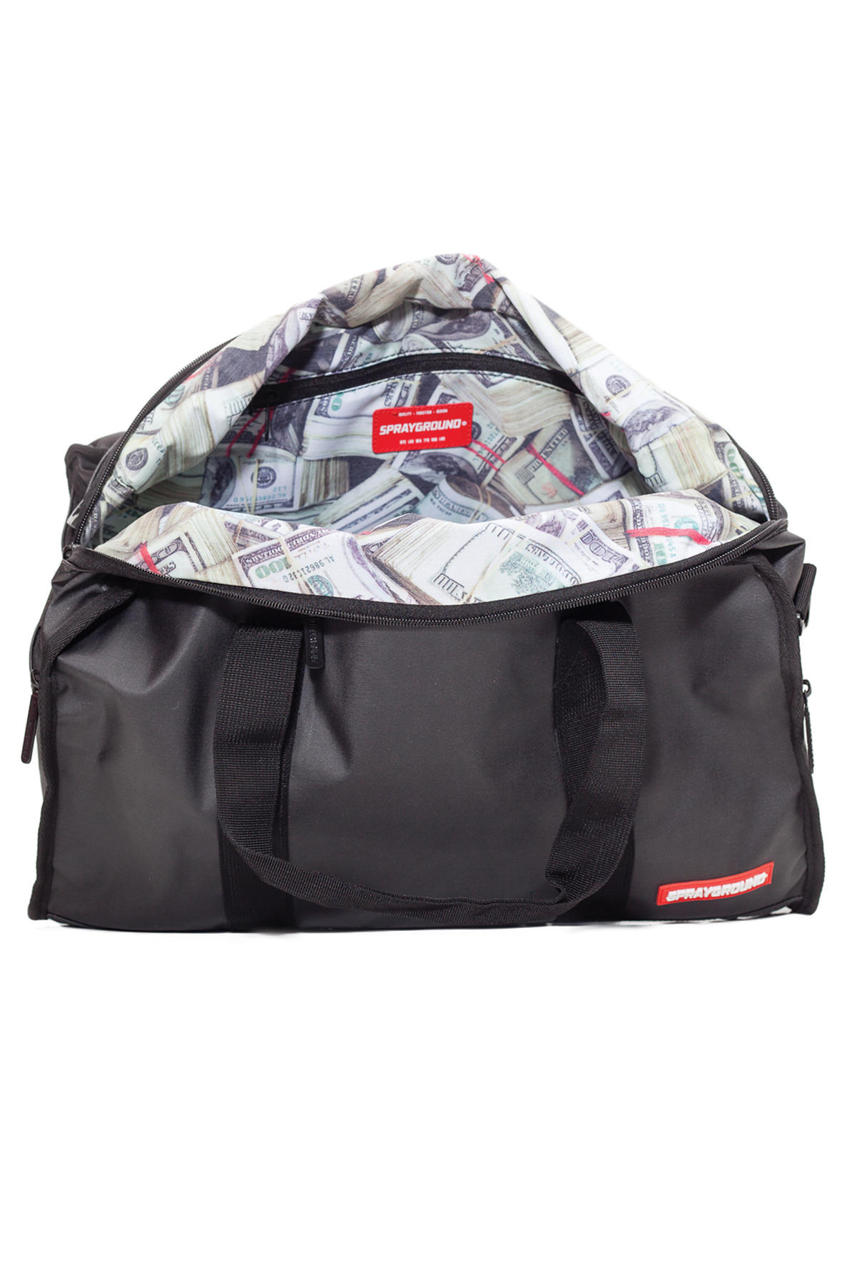 Lyst - Sprayground The Money Stashed Duffle Bag in Black for Men