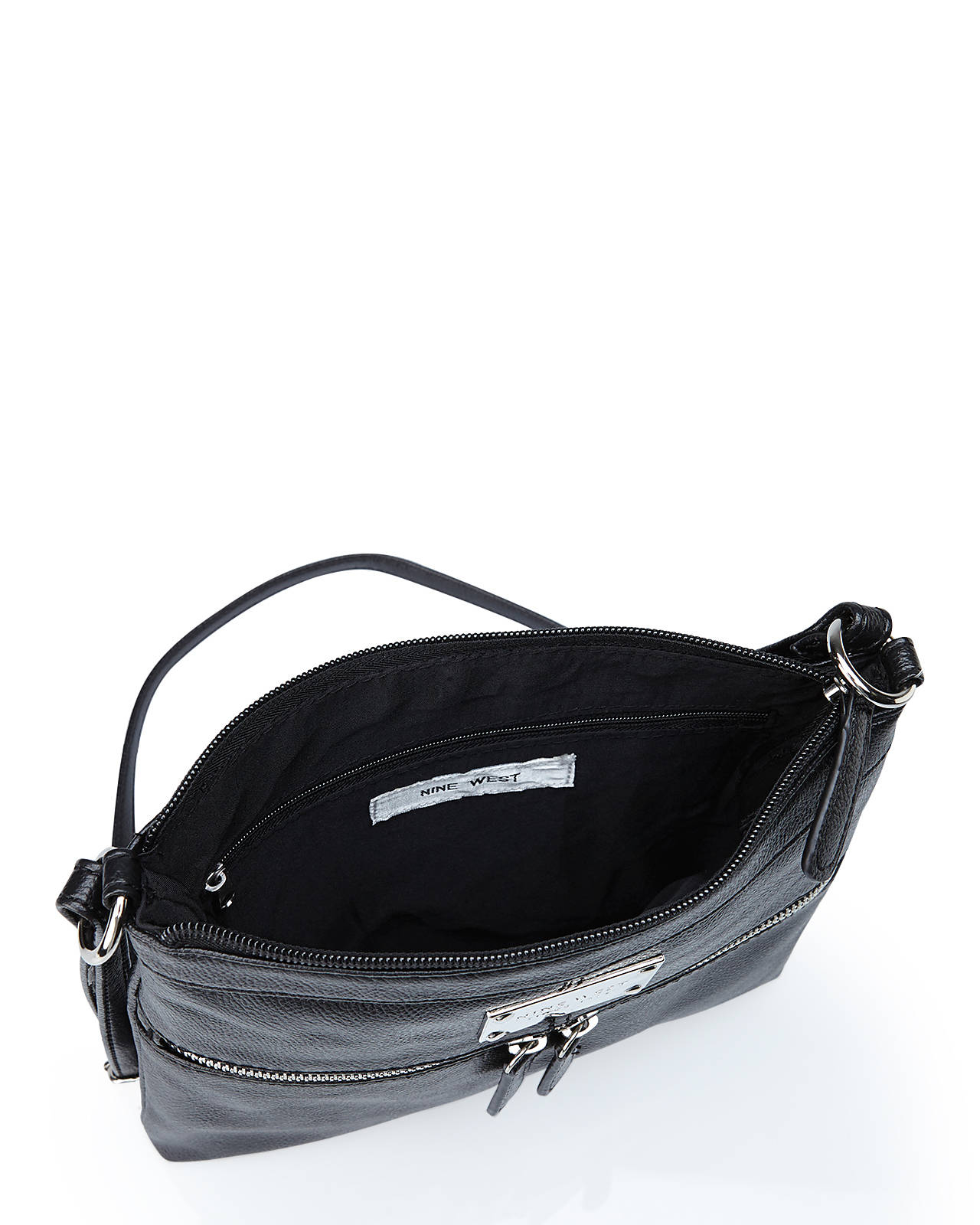 Lyst Nine West Black Encino Crossbody Bag in Black