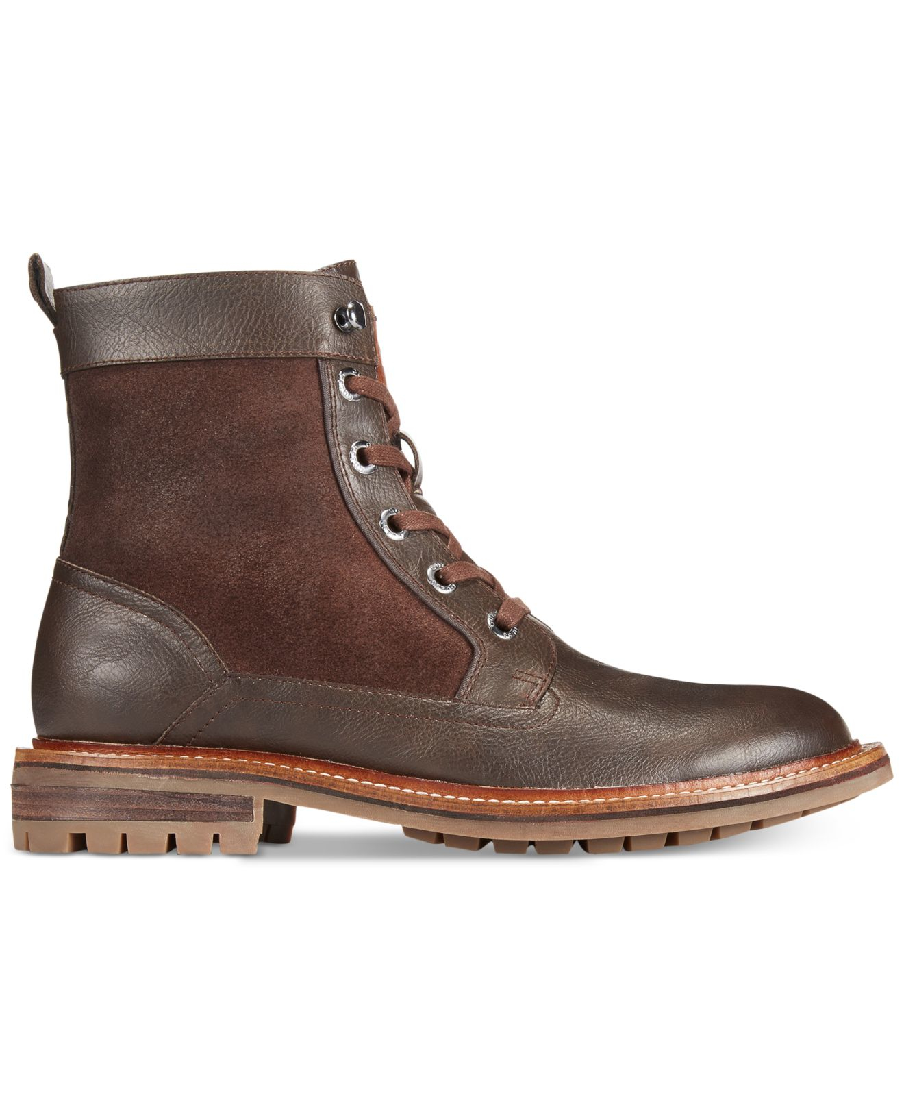 Lyst Guess Reid Boots in Brown for Men