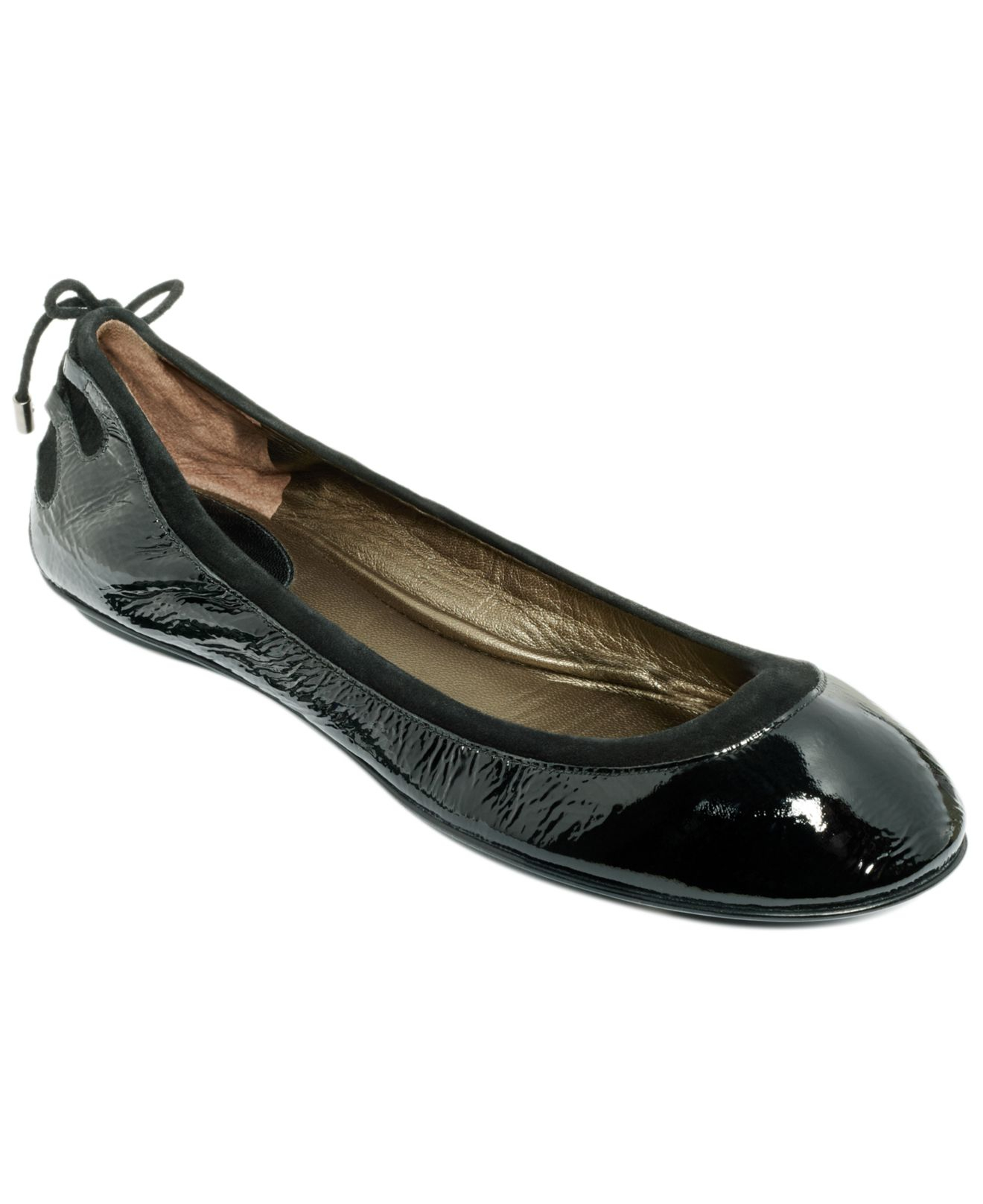 cole haan black ballet flats