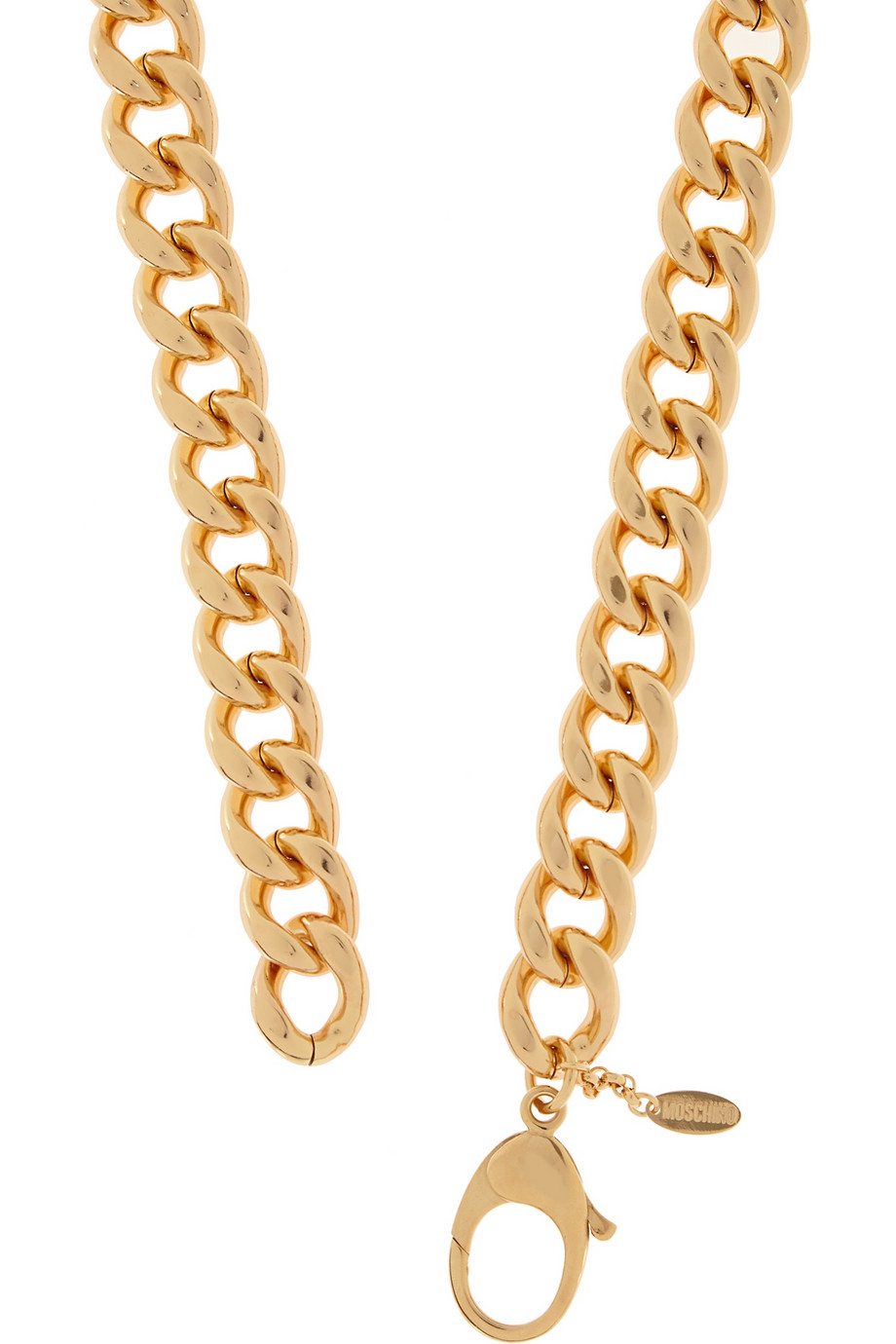 Moschino Gold-Plated Chain-Link Waist Belt in Metallic | Lyst