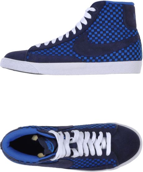 light blue nike high top
