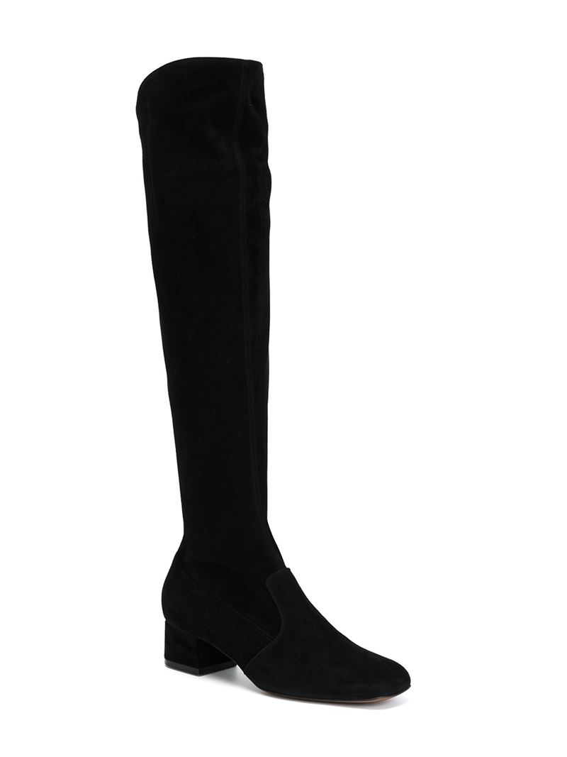 Lyst - L'Autre Chose Knee Length Boots in Black