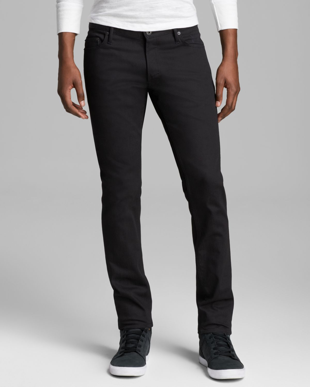 Public school Jeans - Black Slim Fit In Italian Overdye in Black for ...