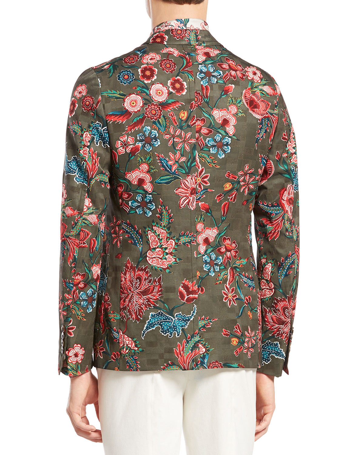 gucci floral print jacket