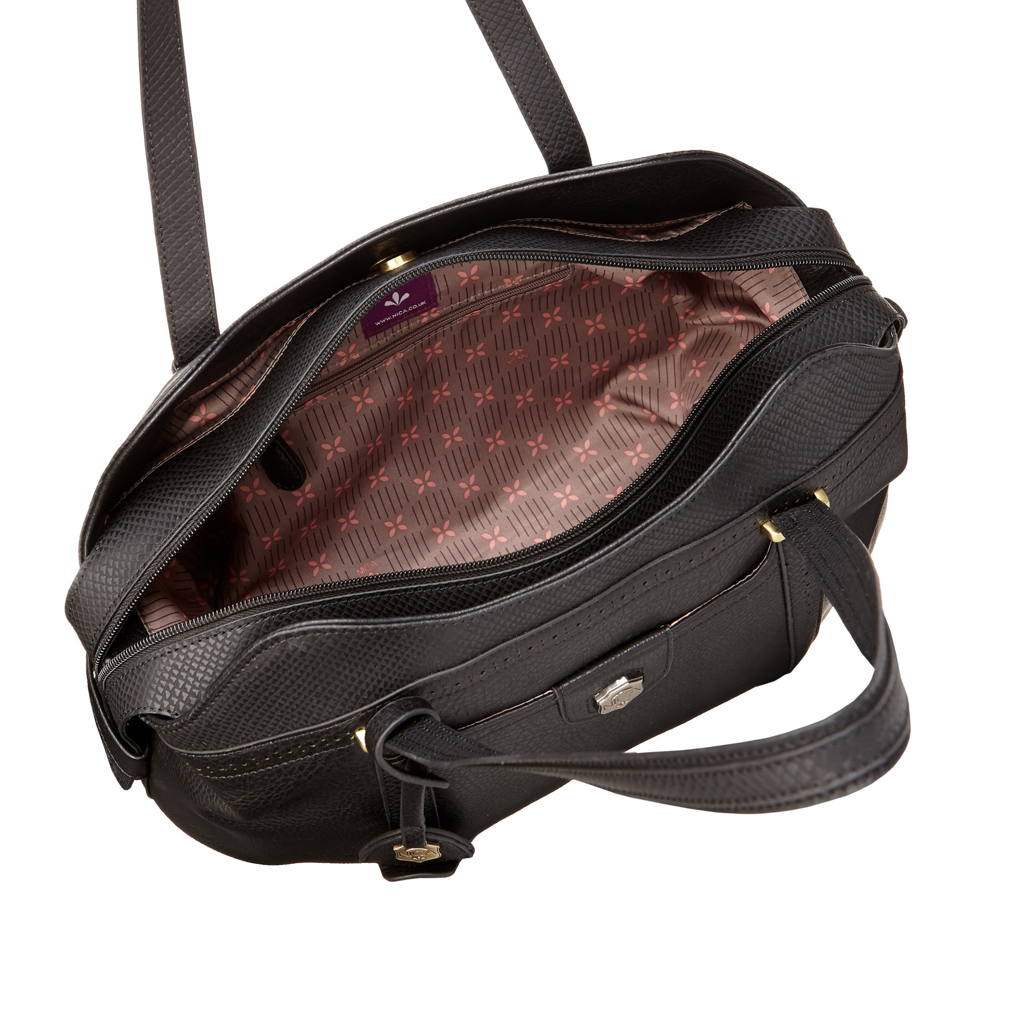 Nica Celina Triple Shoulder Bag In Black Lyst Gallery