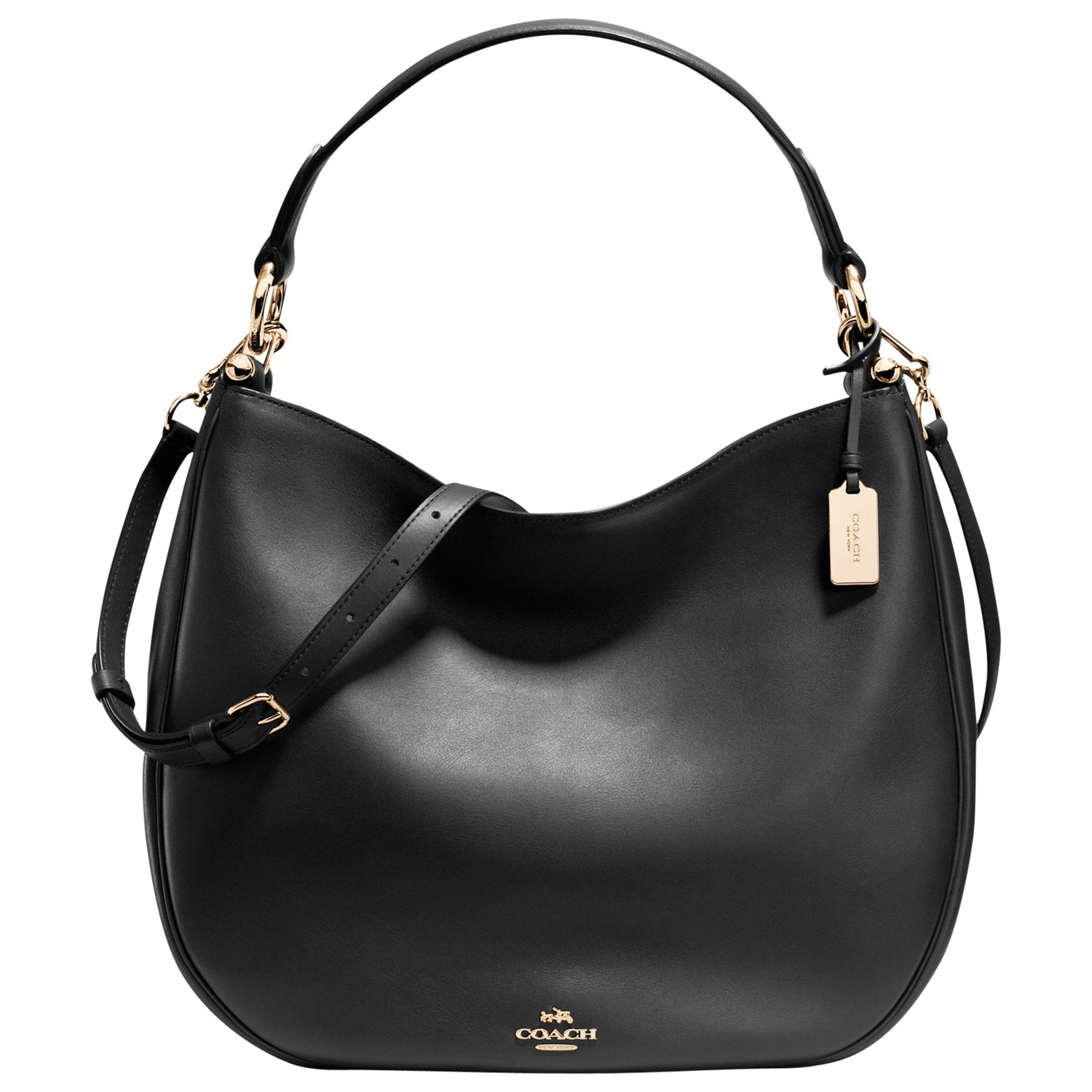 iCoachi Nomad Leather Hobo iBagi in Black Lyst