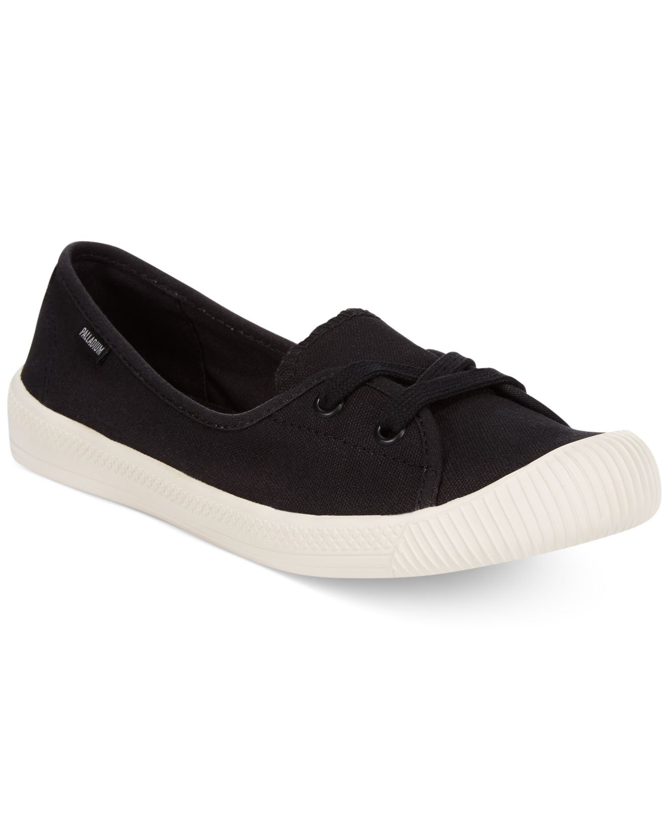 Palladium Women'S Flex Ballet Flat Sneakers in Black | Lyst