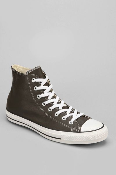 Converse Chuck Taylor All Star Leather High-Top Men'S Sneaker in Green ...