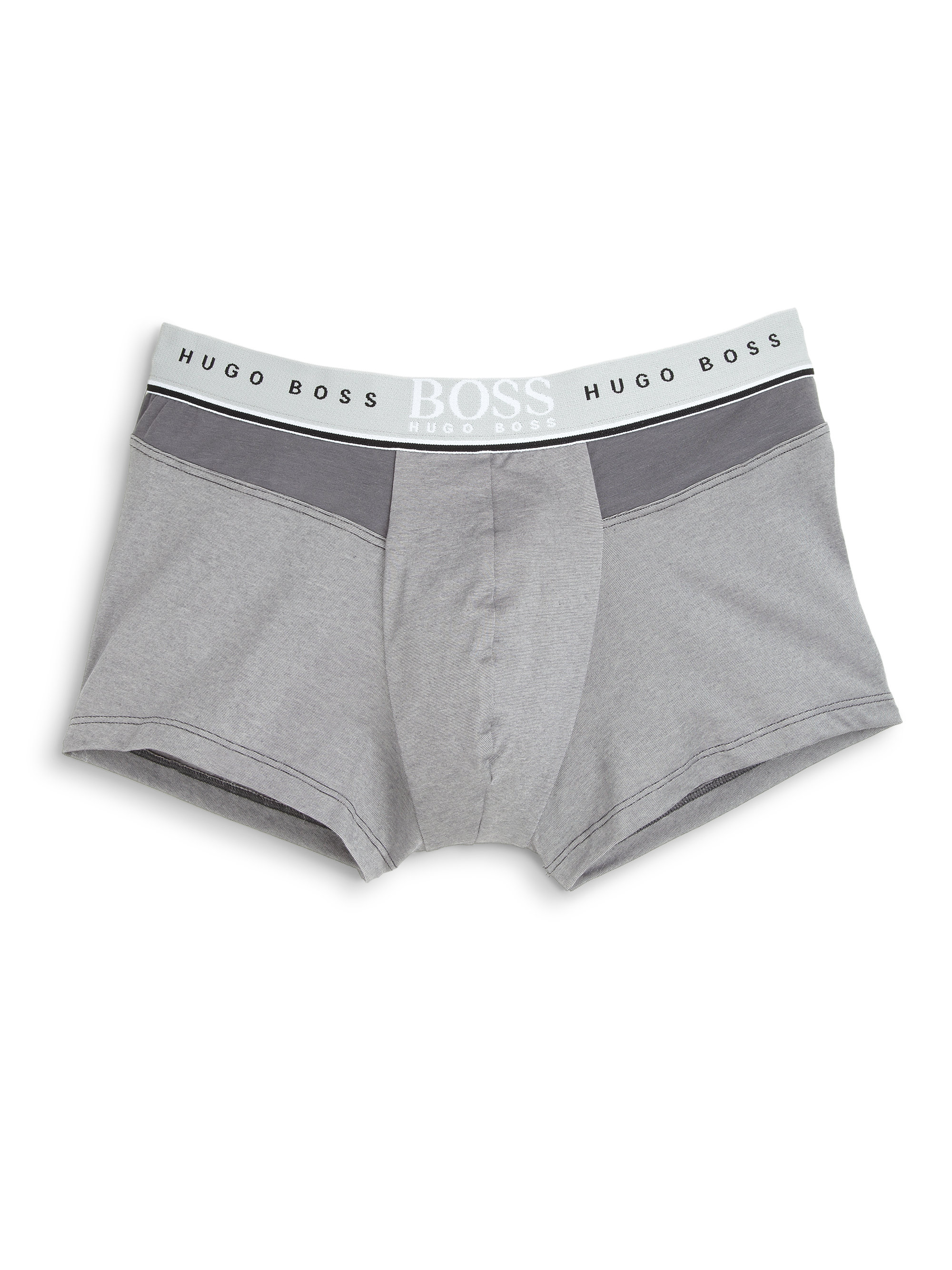 Boss By Hugo Boss Innovation Boxer Briefs in Gray for Men (GREY) | Lyst