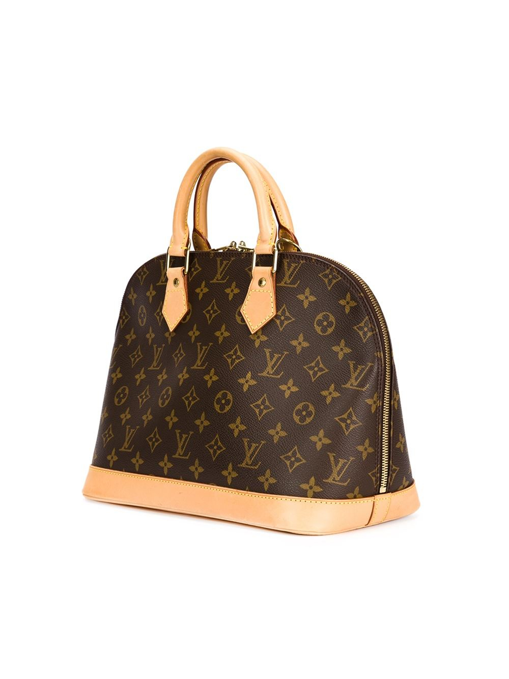 Louis vuitton Signature Tote in Beige (brown) | Lyst