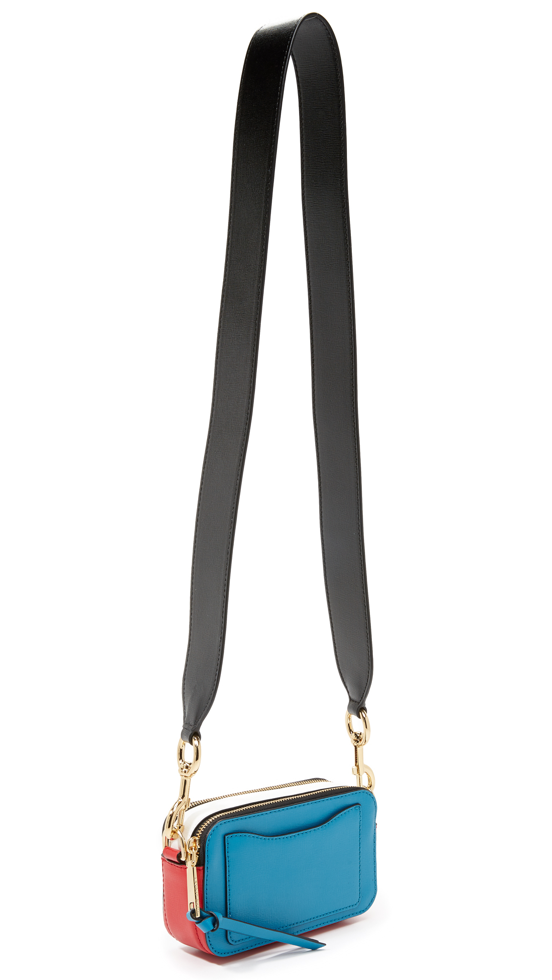 Lyst Marc Jacobs Snapshot Colorblock Camera Bag in Blue