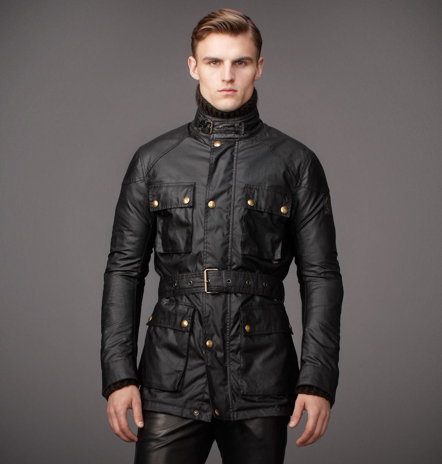 Belstaff The Roadmaster Jacket in Black for Men | Lyst