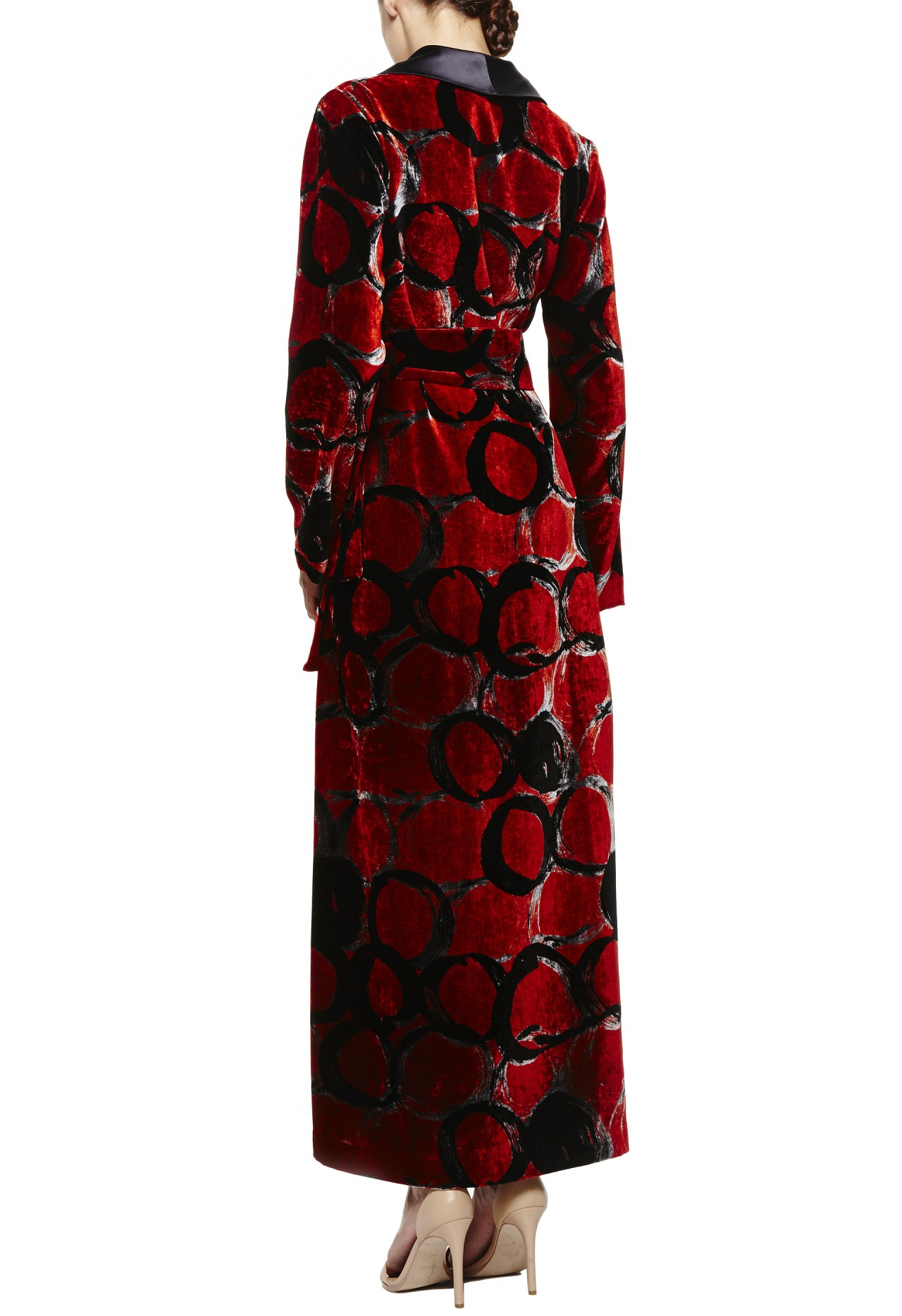 Lyst La perla Long Robe in Red