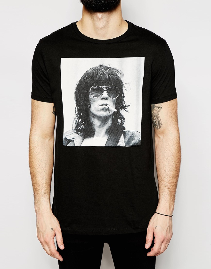 keith richards tee shirt