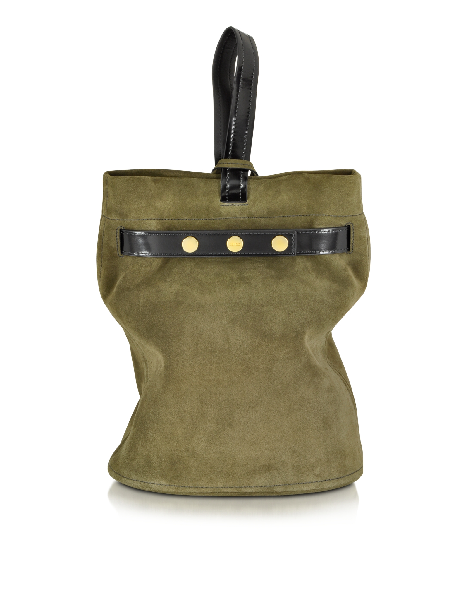 Lyst Kenzo Bike Tea Green Suede Backpack in Green